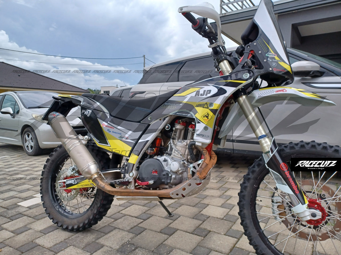 AJP PR7 650 ADVENTURE 2016-2024 TEMPLATE