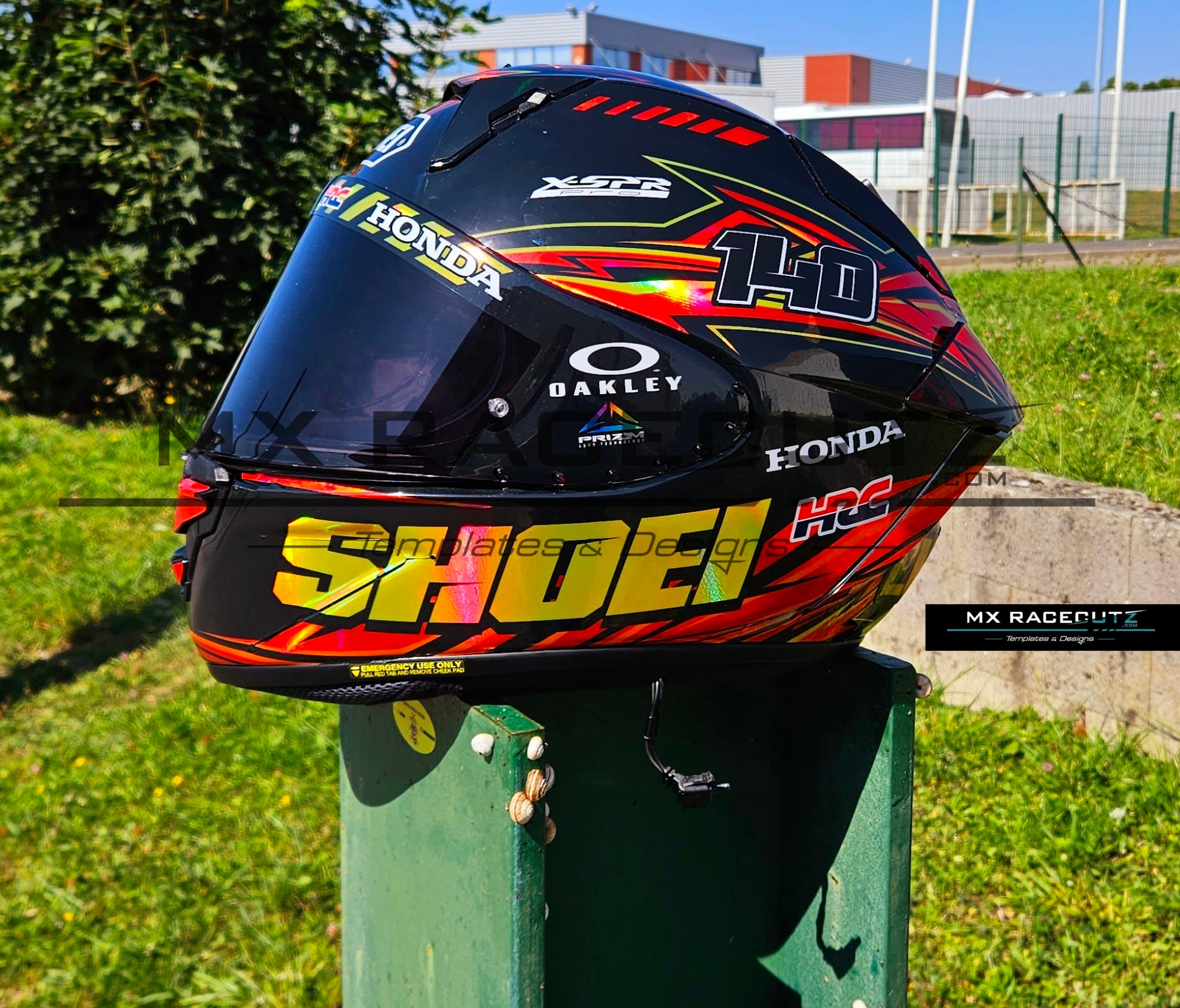 custom motorcycle helmet graphics templates SHOEI X-SPR PRO / X-FIFTEEN- SIZE LARGE TEMPLATE – RaceCutz