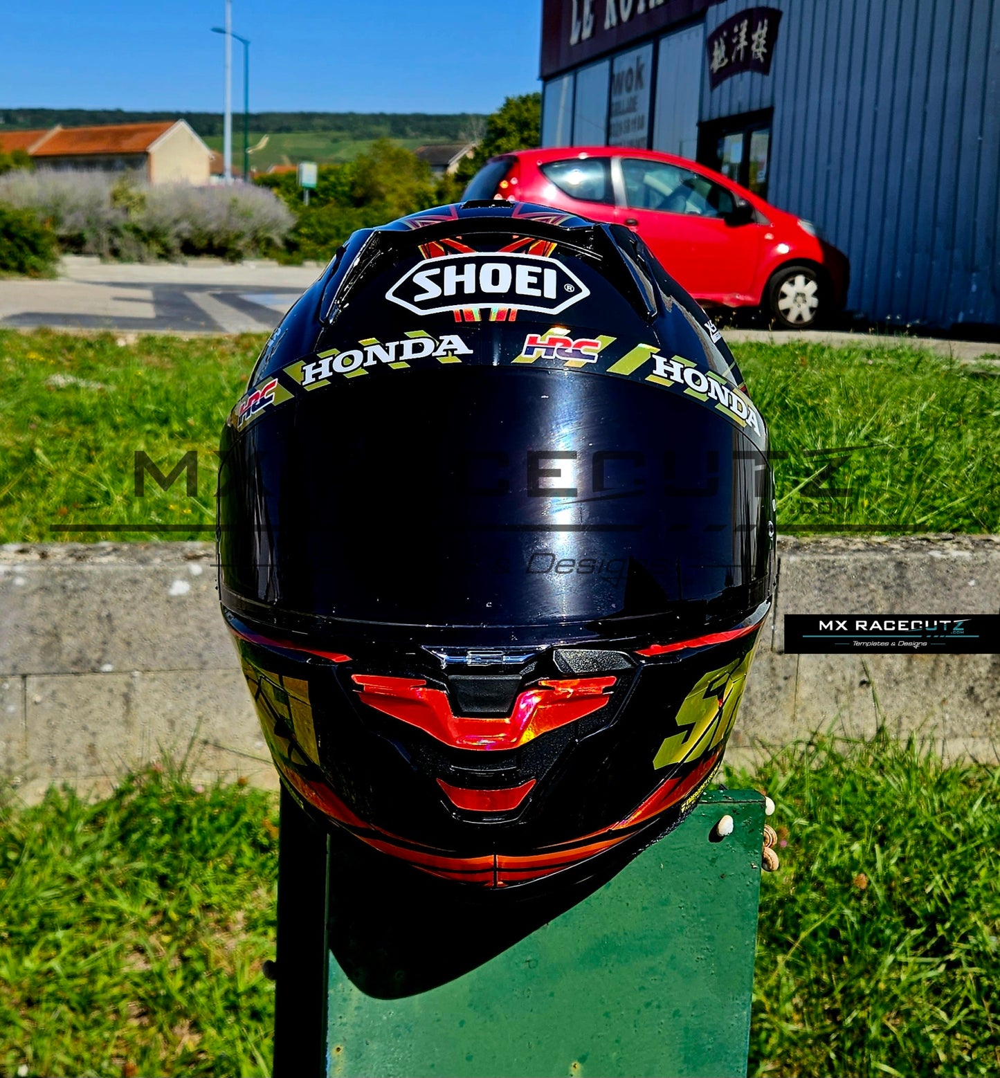 SHOEI X-SPR PRO / X-FIFTEEN- SIZE LARGE TEMPLATE