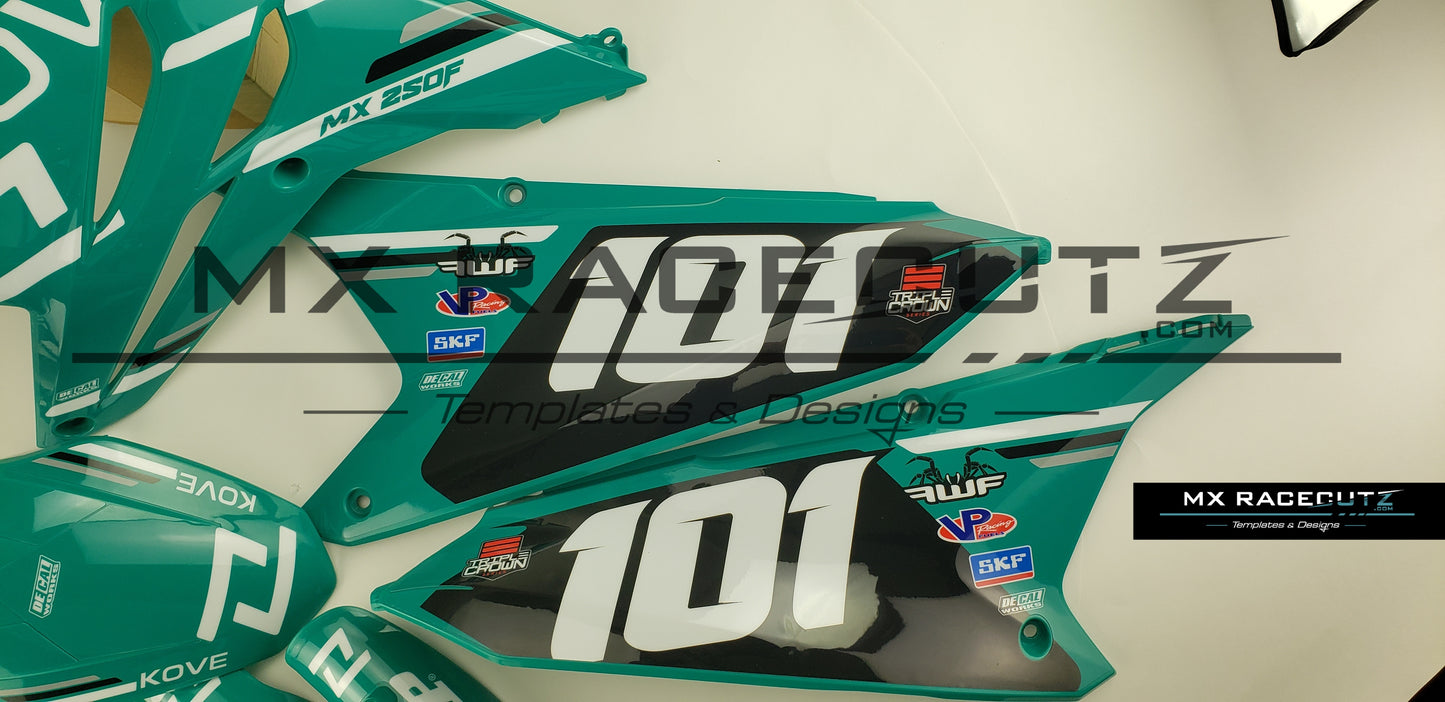 KOVE MX 250+450 & E-MX 2024-2026 TEMPLATE