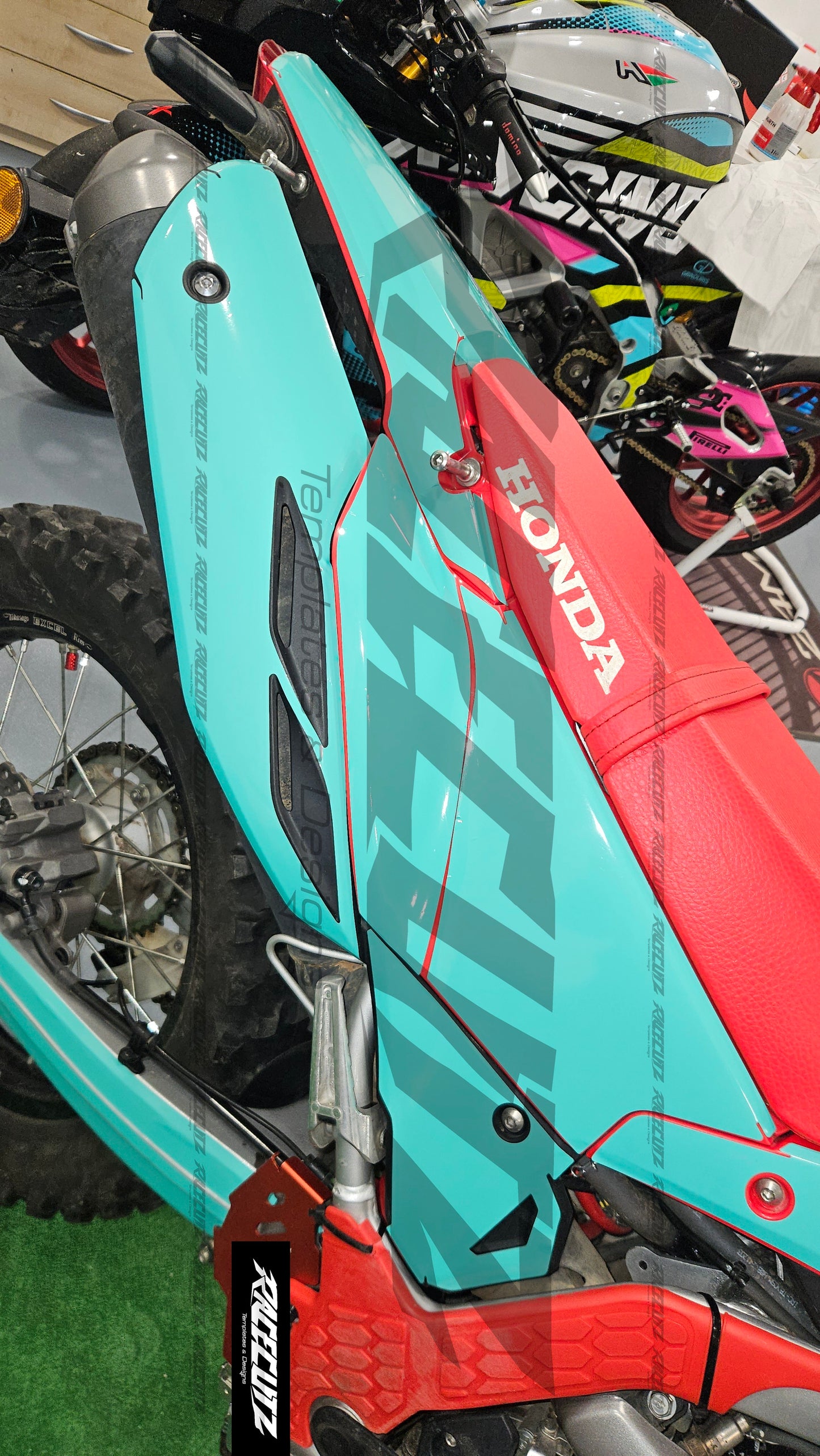 HONDA CRF 250L & 300L 2025-2026 TEMPLATE