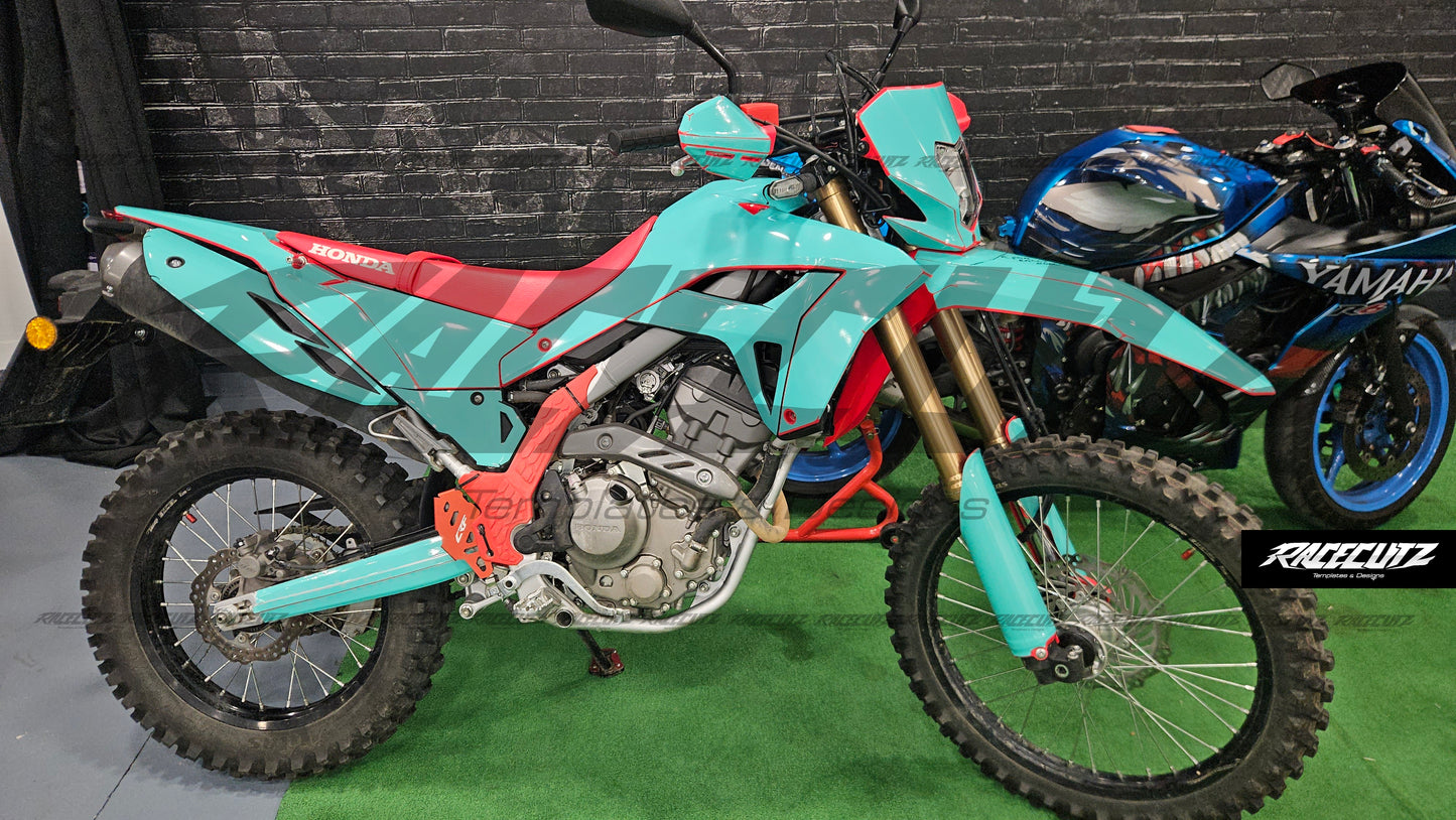 HONDA CRF 250L & 300L 2025-2026 TEMPLATE
