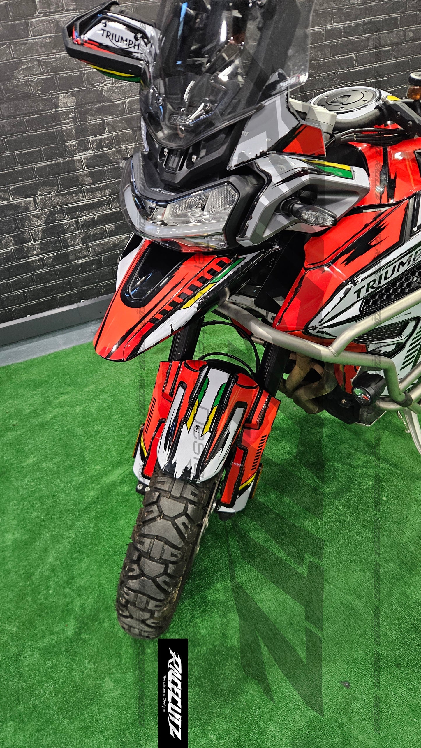 TRIUMPH RALLY EXPLORER 2022-2026 TEMPLATE