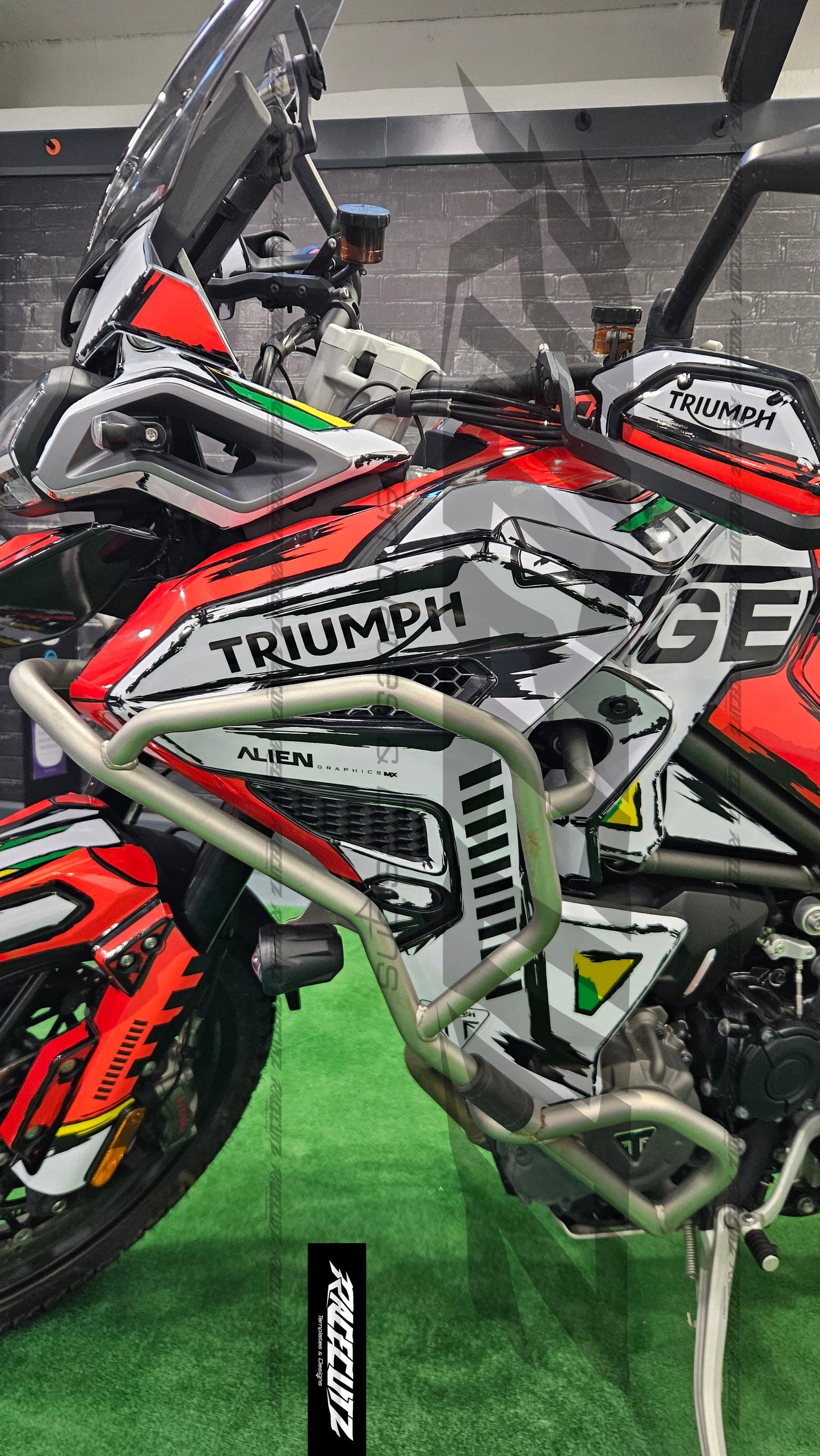 TRIUMPH RALLY EXPLORER 2022-2026 TEMPLATE
