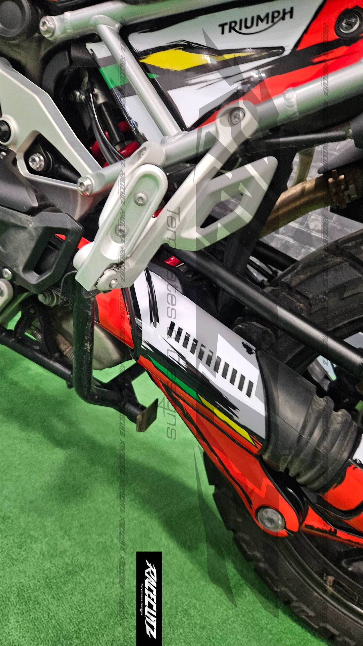 TRIUMPH RALLY EXPLORER 2022-2026 TEMPLATE
