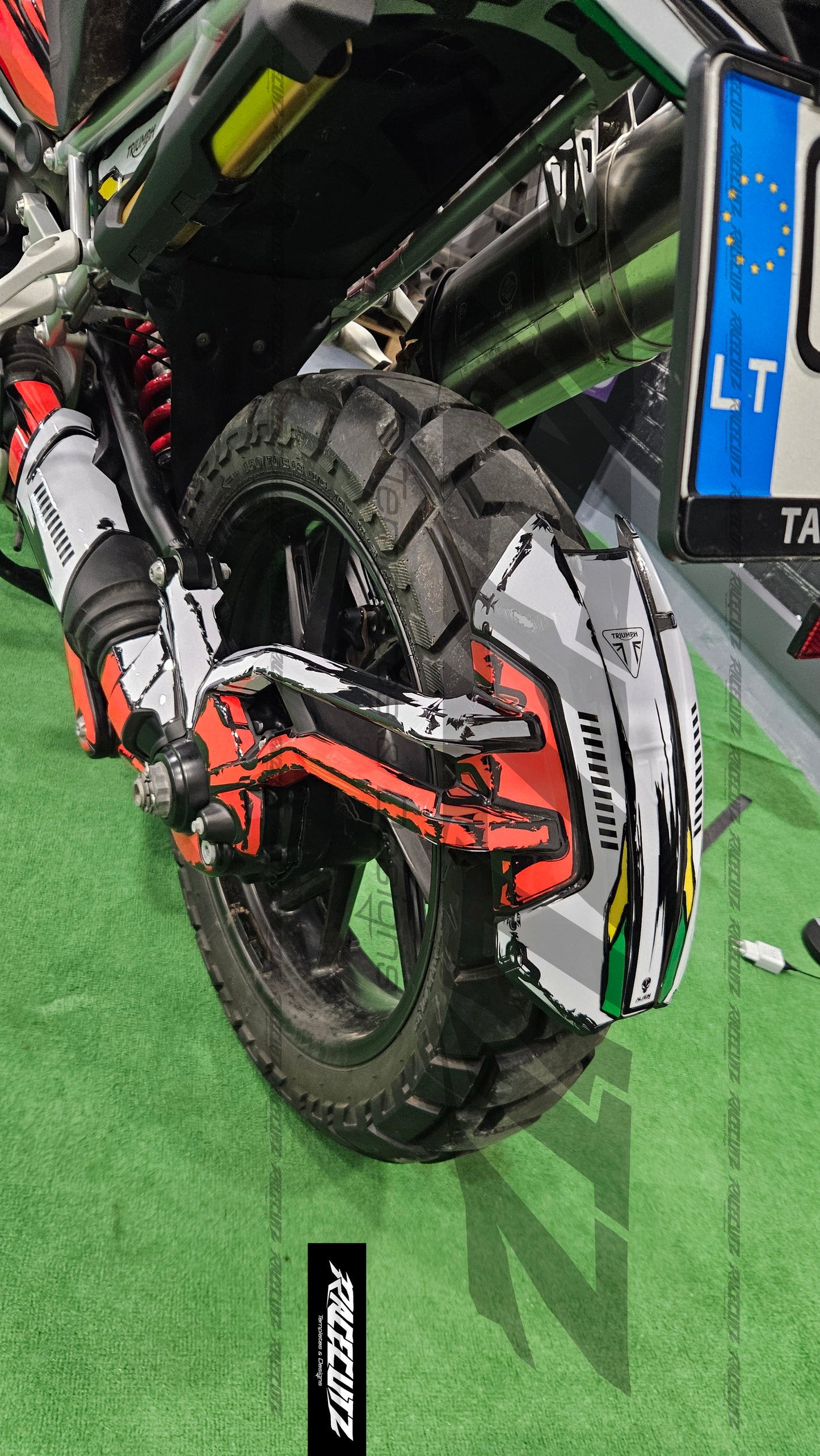 TRIUMPH RALLY EXPLORER 2022-2026 TEMPLATE
