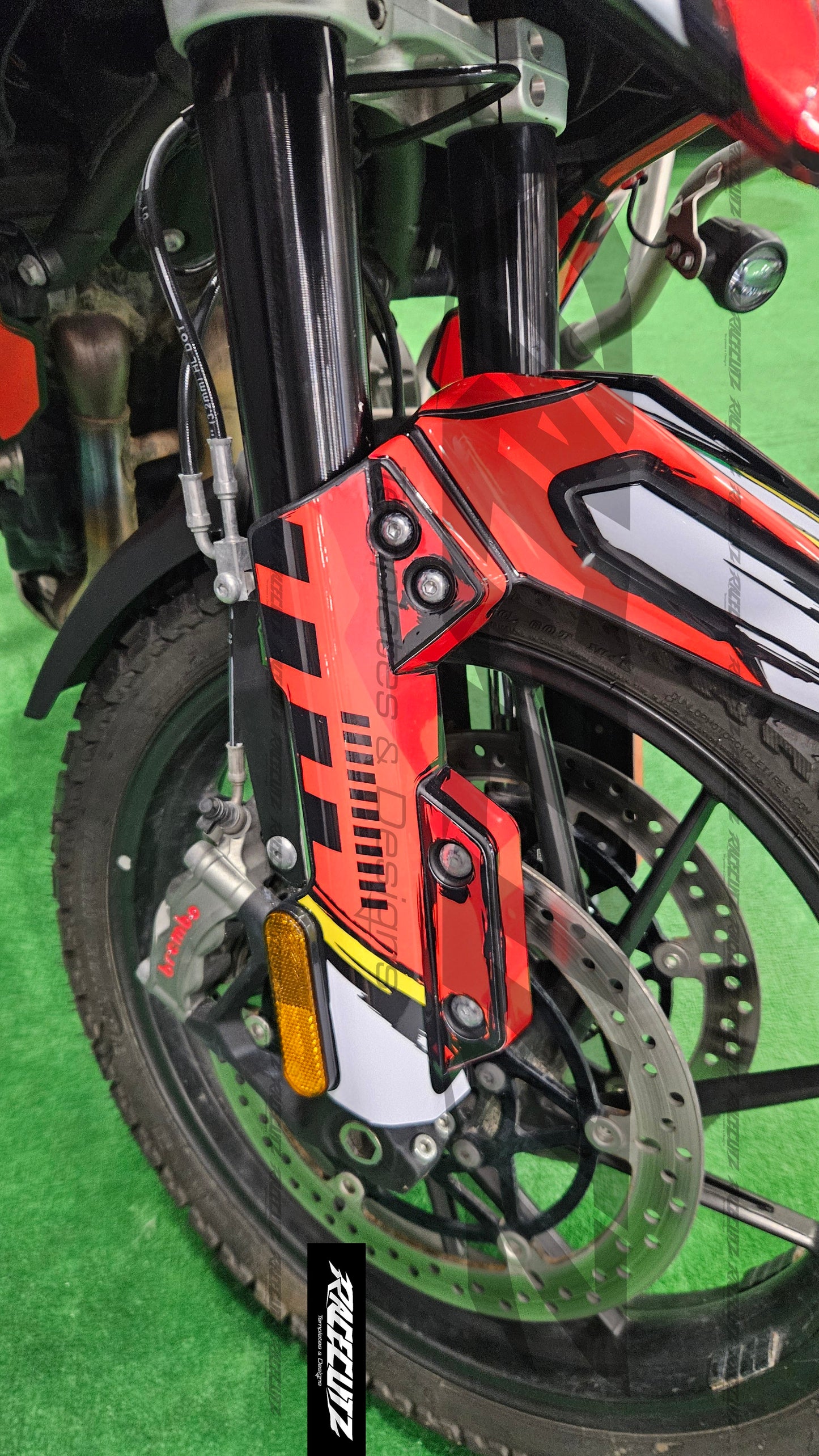 TRIUMPH RALLY EXPLORER 2022-2026 TEMPLATE