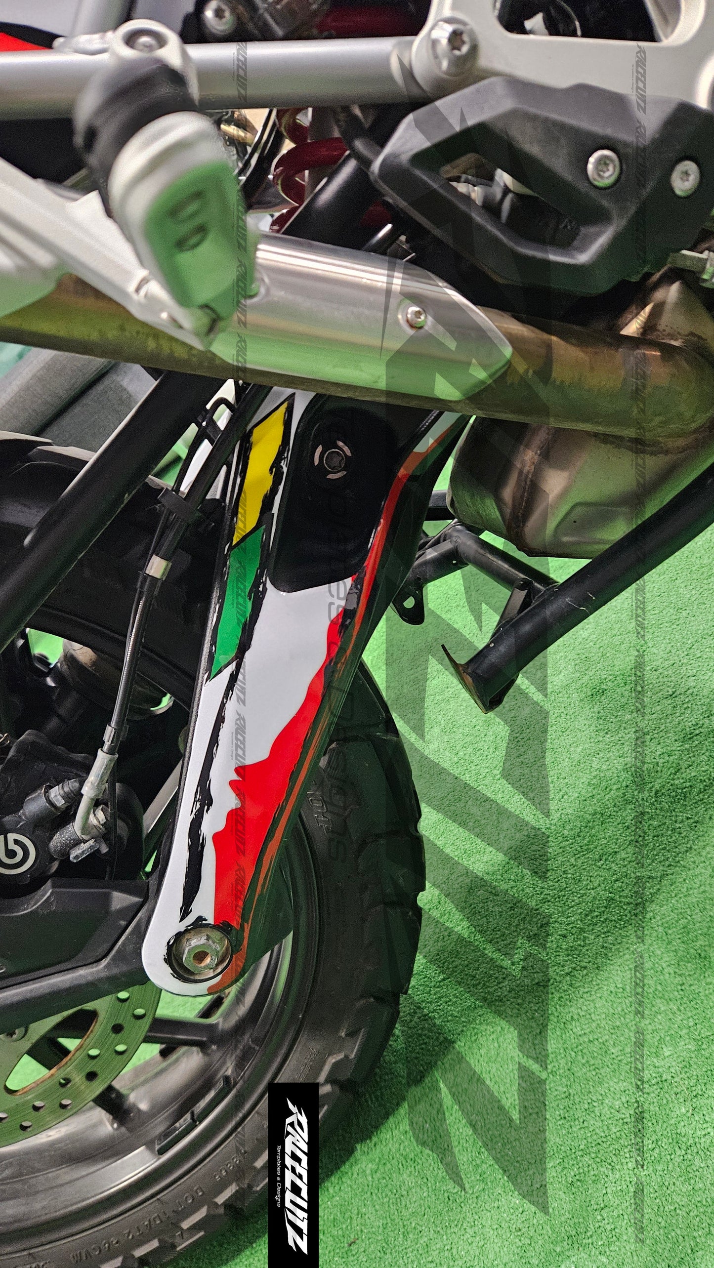 TRIUMPH RALLY EXPLORER 2022-2026 TEMPLATE