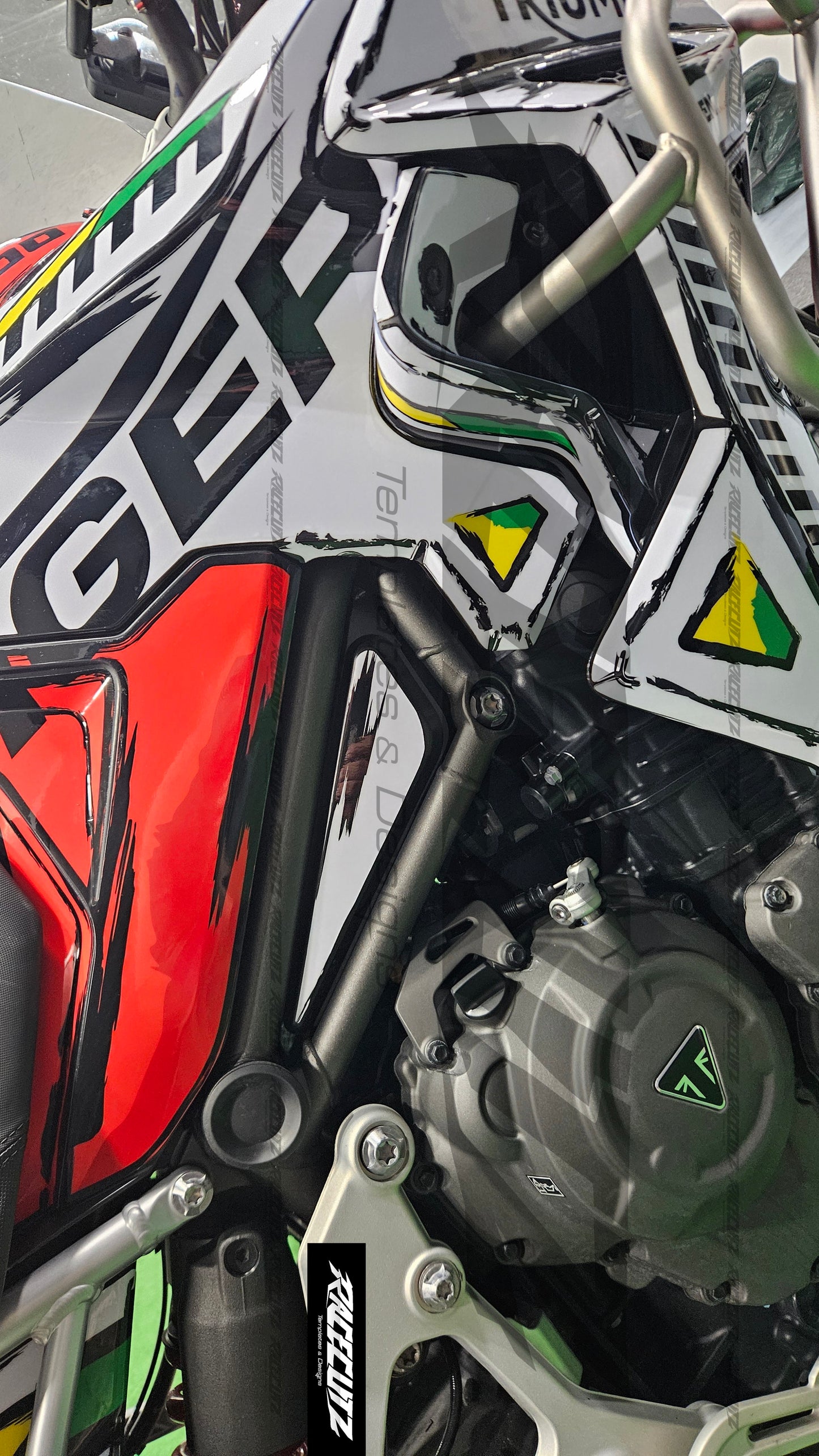 TRIUMPH RALLY EXPLORER 2022-2026 TEMPLATE