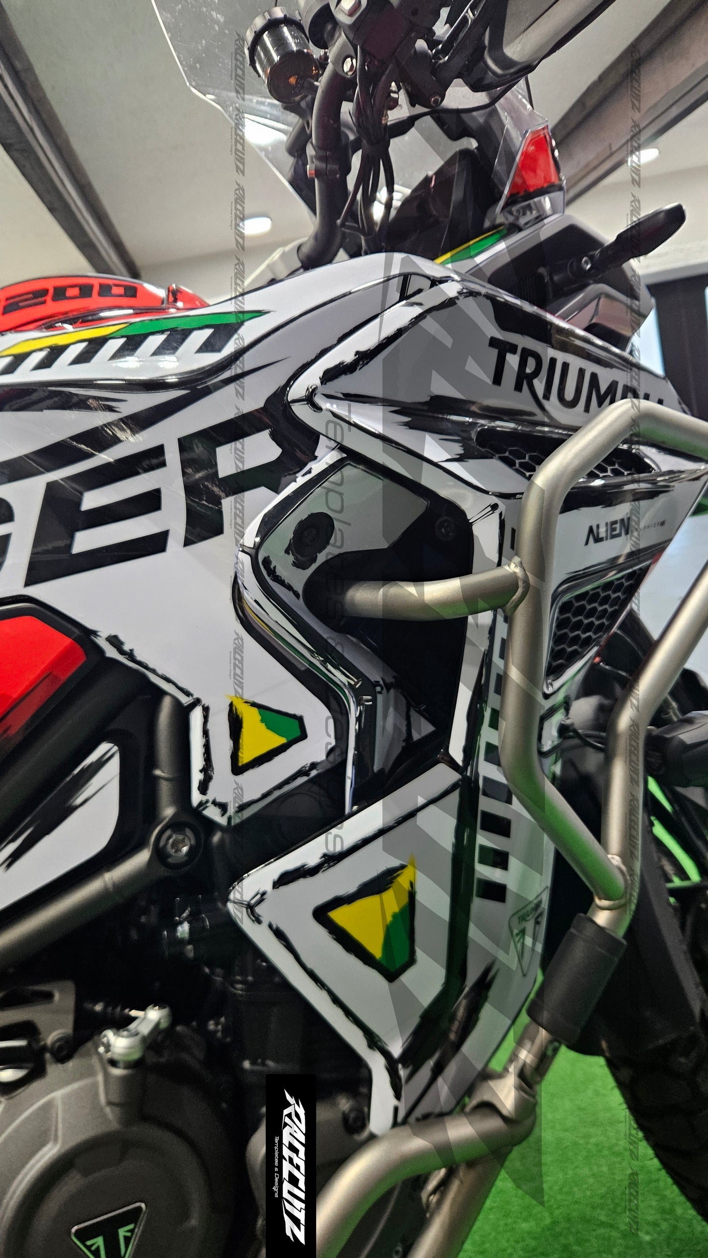 TRIUMPH RALLY EXPLORER 2022-2026 TEMPLATE