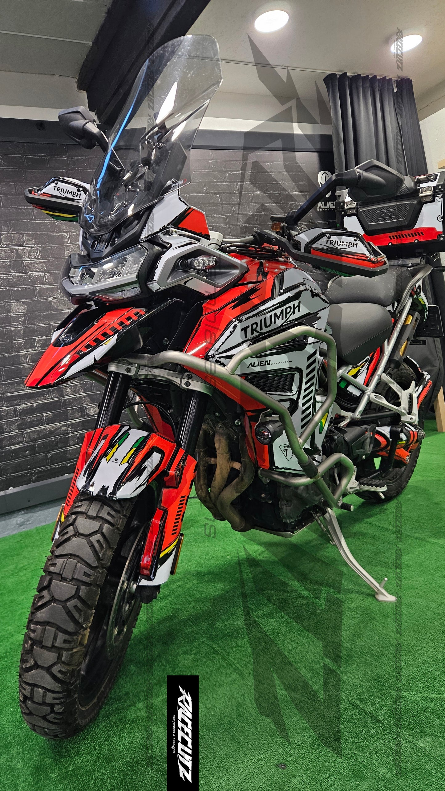 TRIUMPH RALLY EXPLORER 2022-2026 TEMPLATE