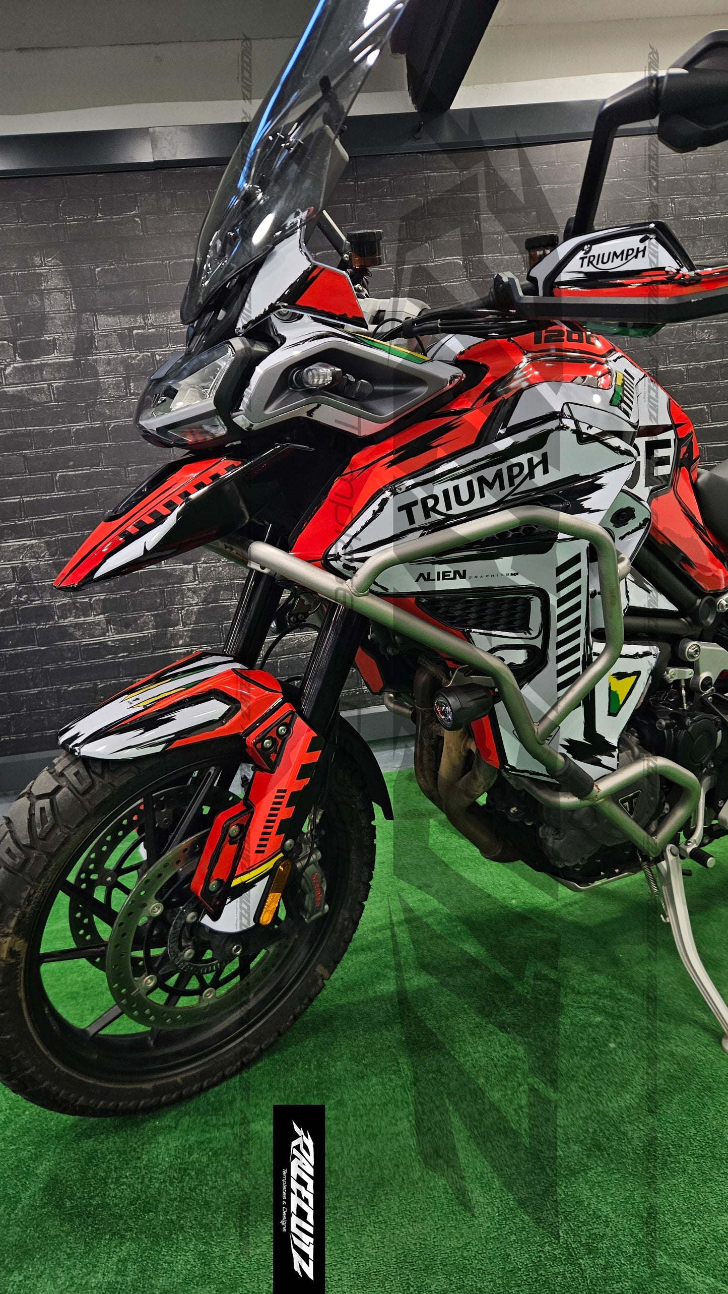 TRIUMPH RALLY EXPLORER 2022-2026 TEMPLATE