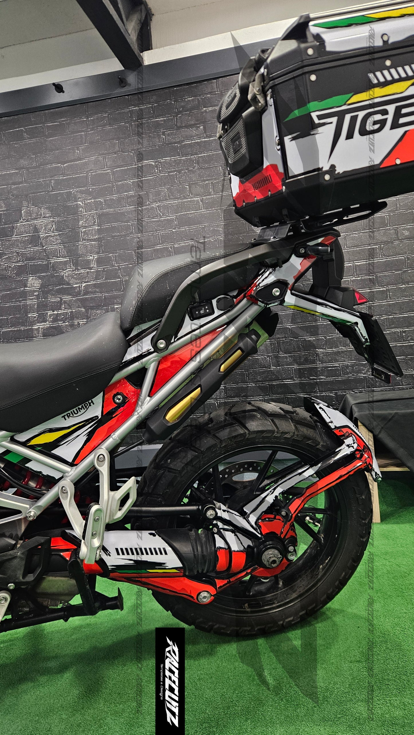TRIUMPH RALLY EXPLORER 2022-2026 TEMPLATE