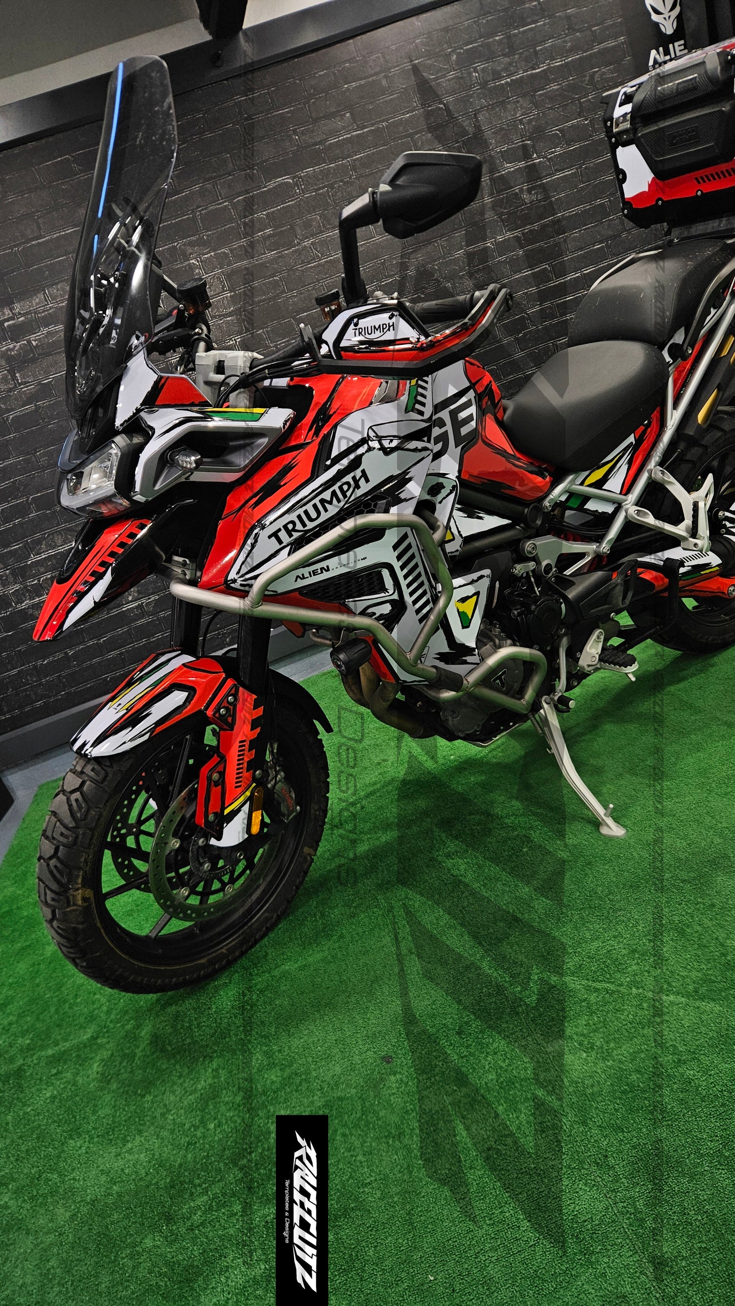 TRIUMPH RALLY EXPLORER 2022-2026 TEMPLATE