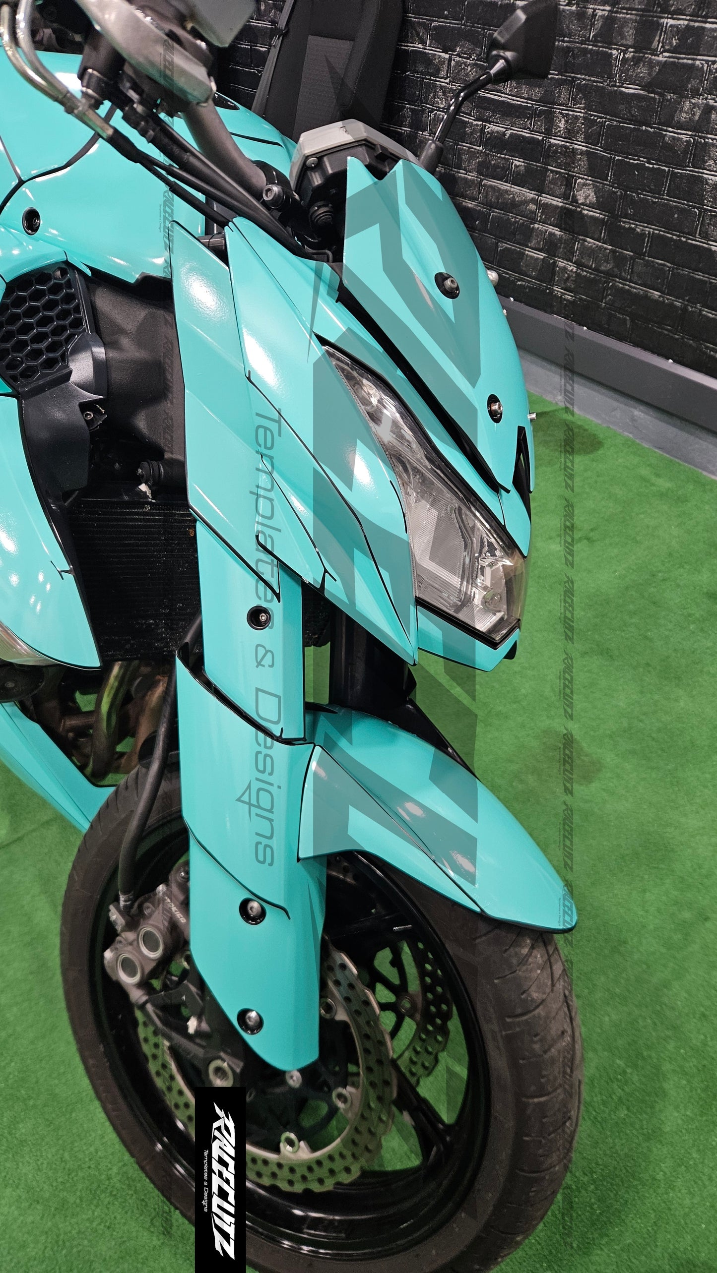 KAWASAKI Z1000 2010-2013 TEMPLATE