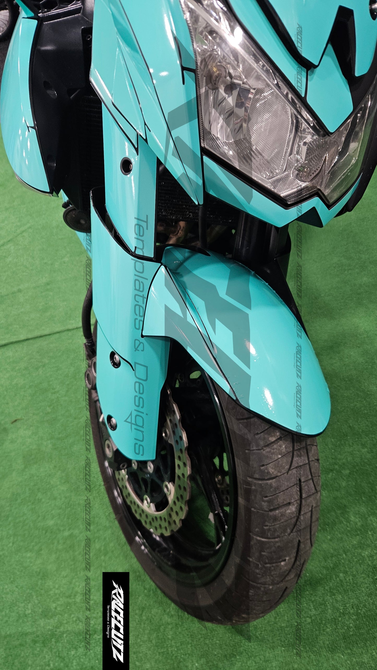 KAWASAKI Z1000 2010-2013 TEMPLATE