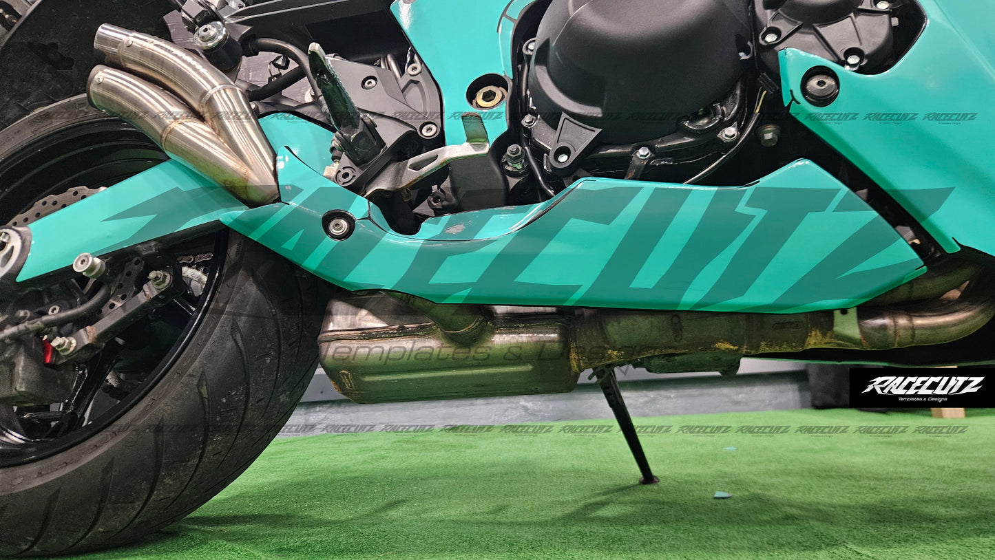 KAWASAKI Z1000 2010-2013 TEMPLATE