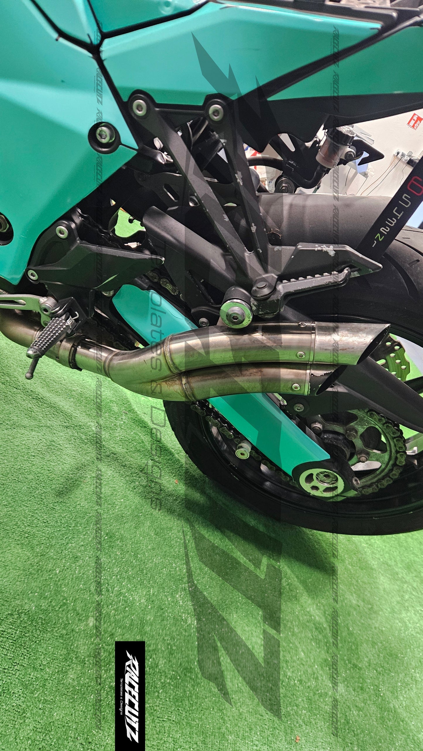 KAWASAKI Z1000 2010-2013 TEMPLATE