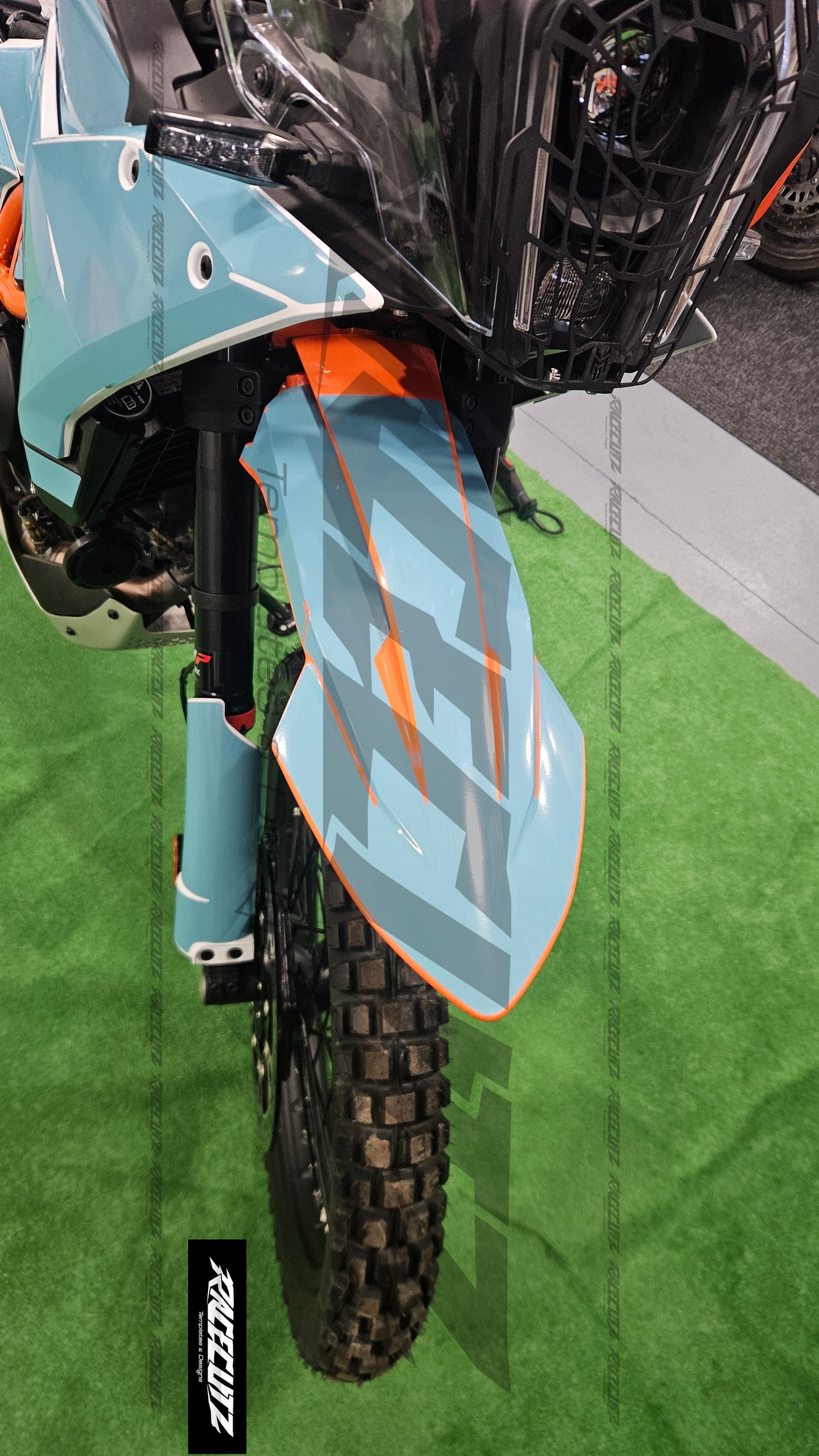 KTM 390 ADVENTURE R 2025-2026 TEMPLATE