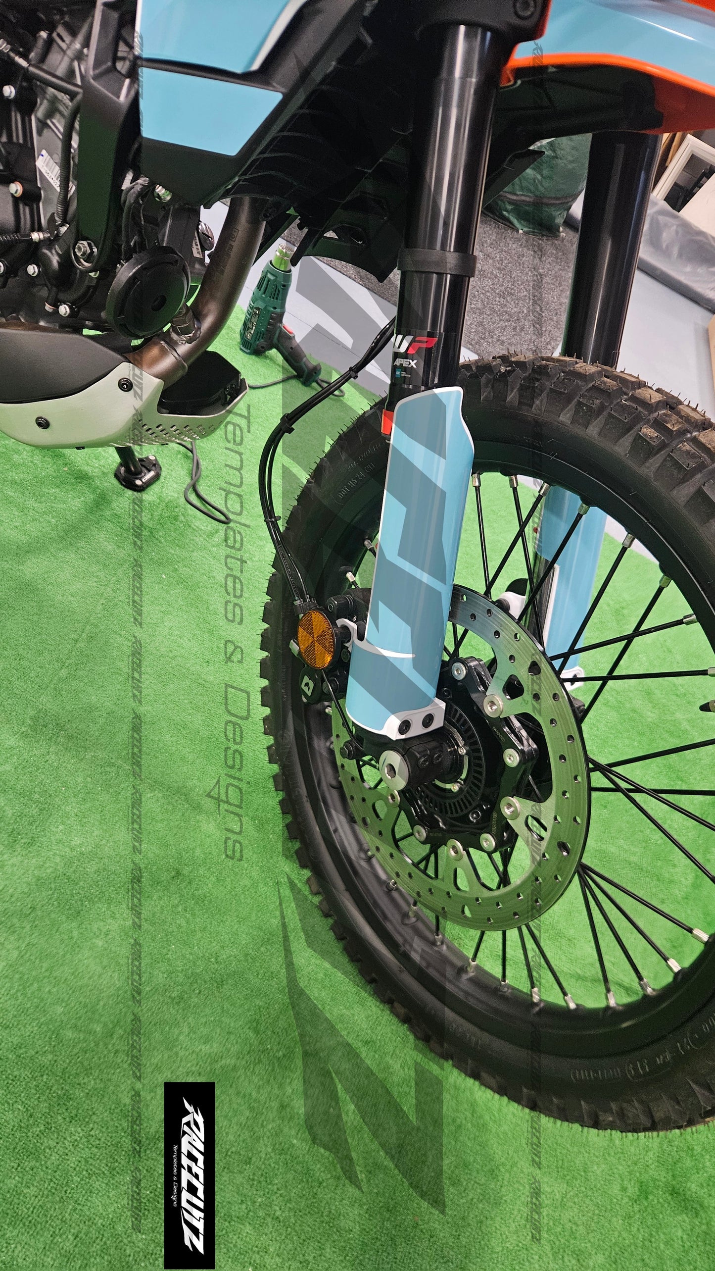 KTM 390 ADVENTURE R 2025-2026 TEMPLATE