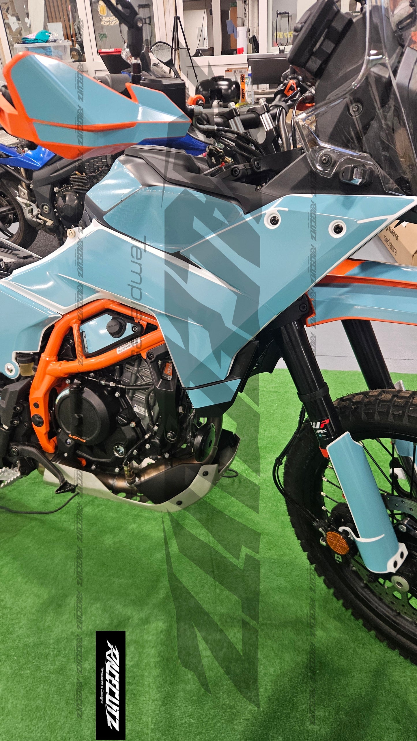 KTM 390 ADVENTURE R 2025-2026 TEMPLATE