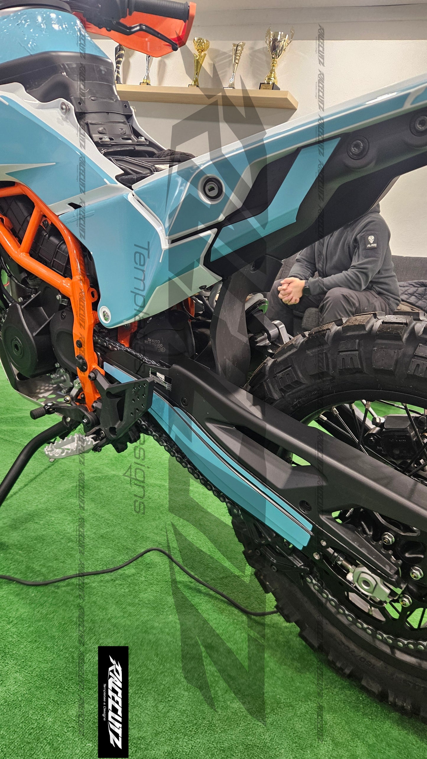 KTM 390 ADVENTURE R 2025-2026 TEMPLATE