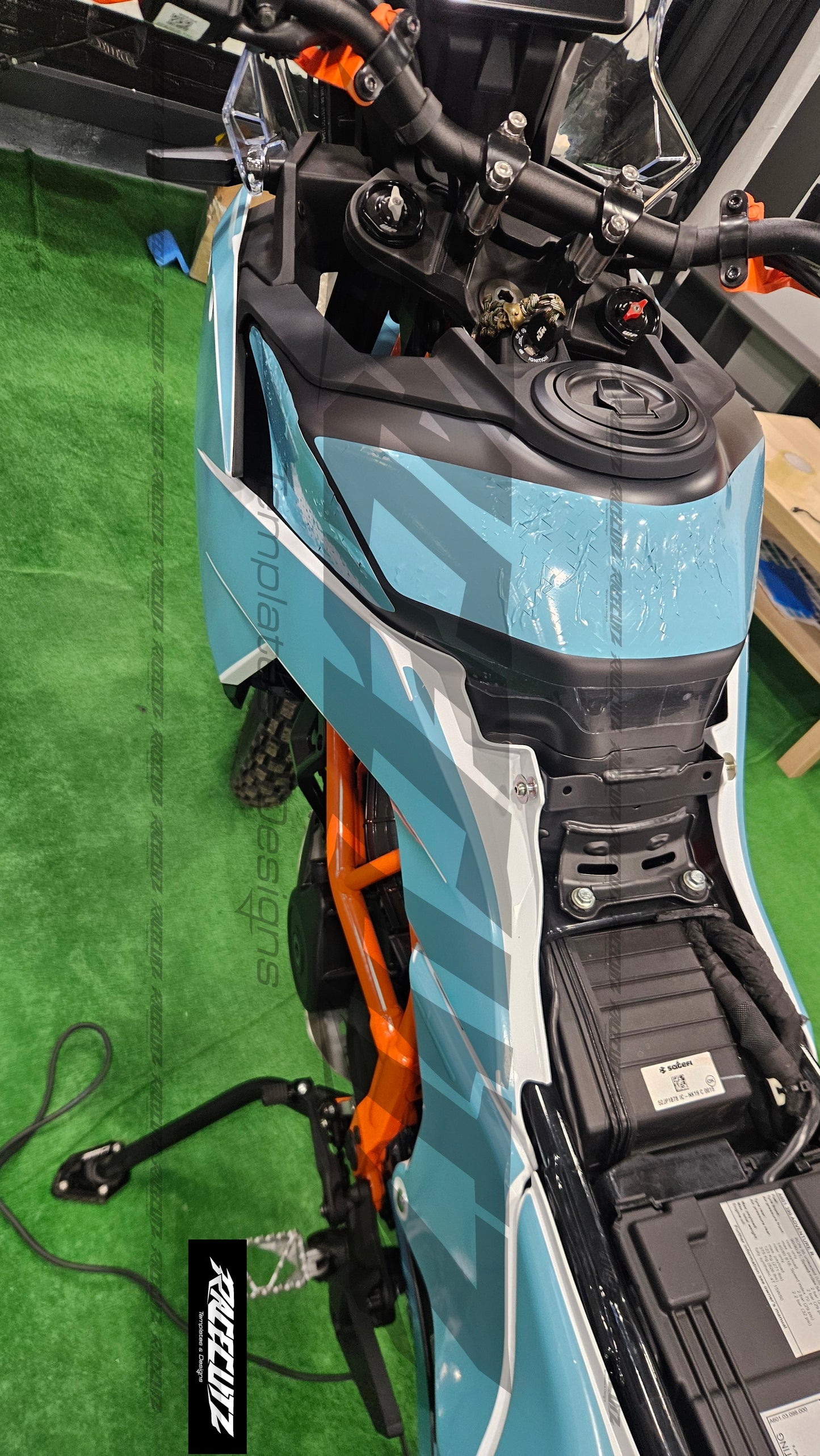 KTM 390 ADVENTURE R 2025-2026 TEMPLATE