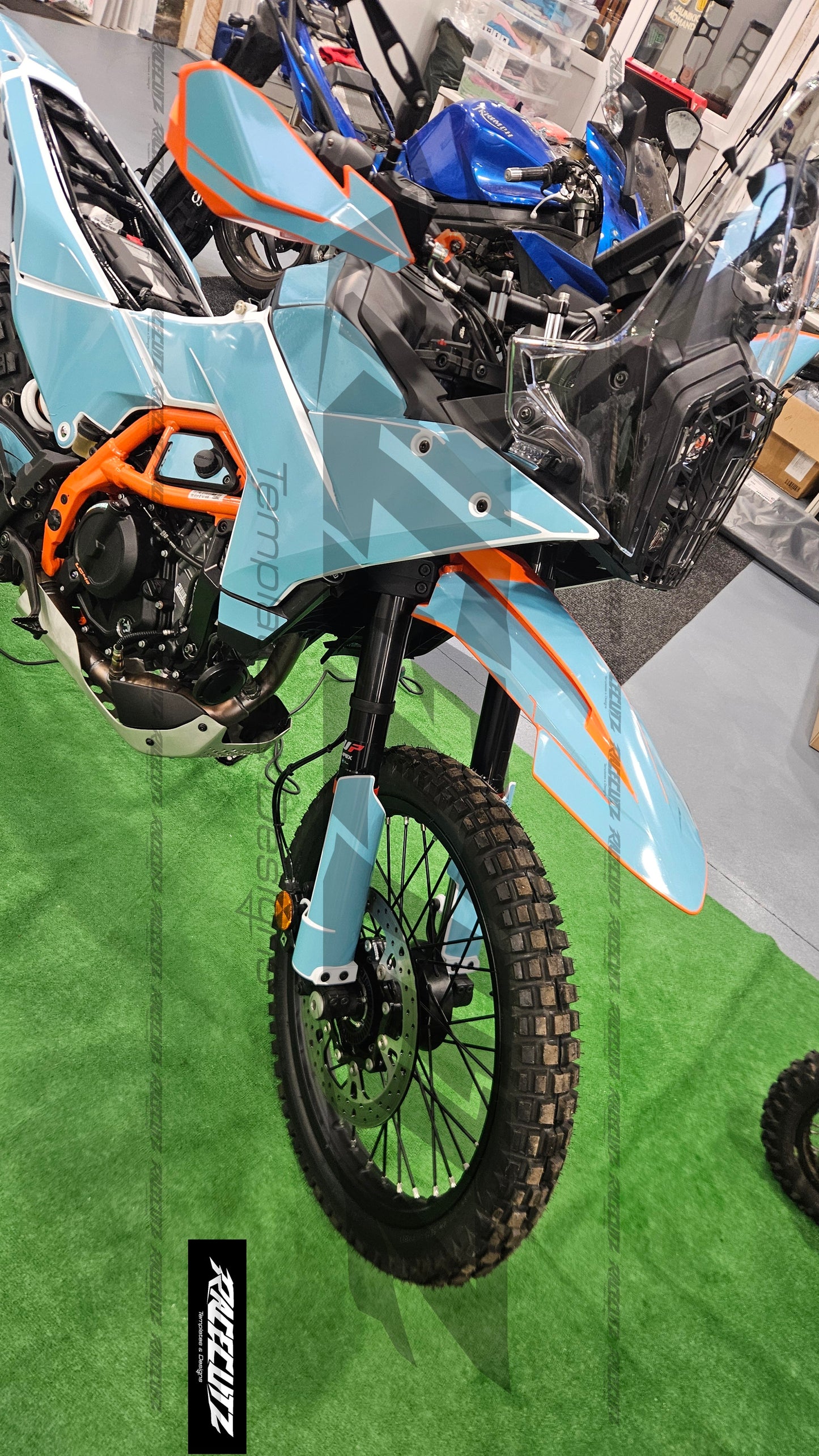 KTM 390 ADVENTURE R 2025-2026 TEMPLATE