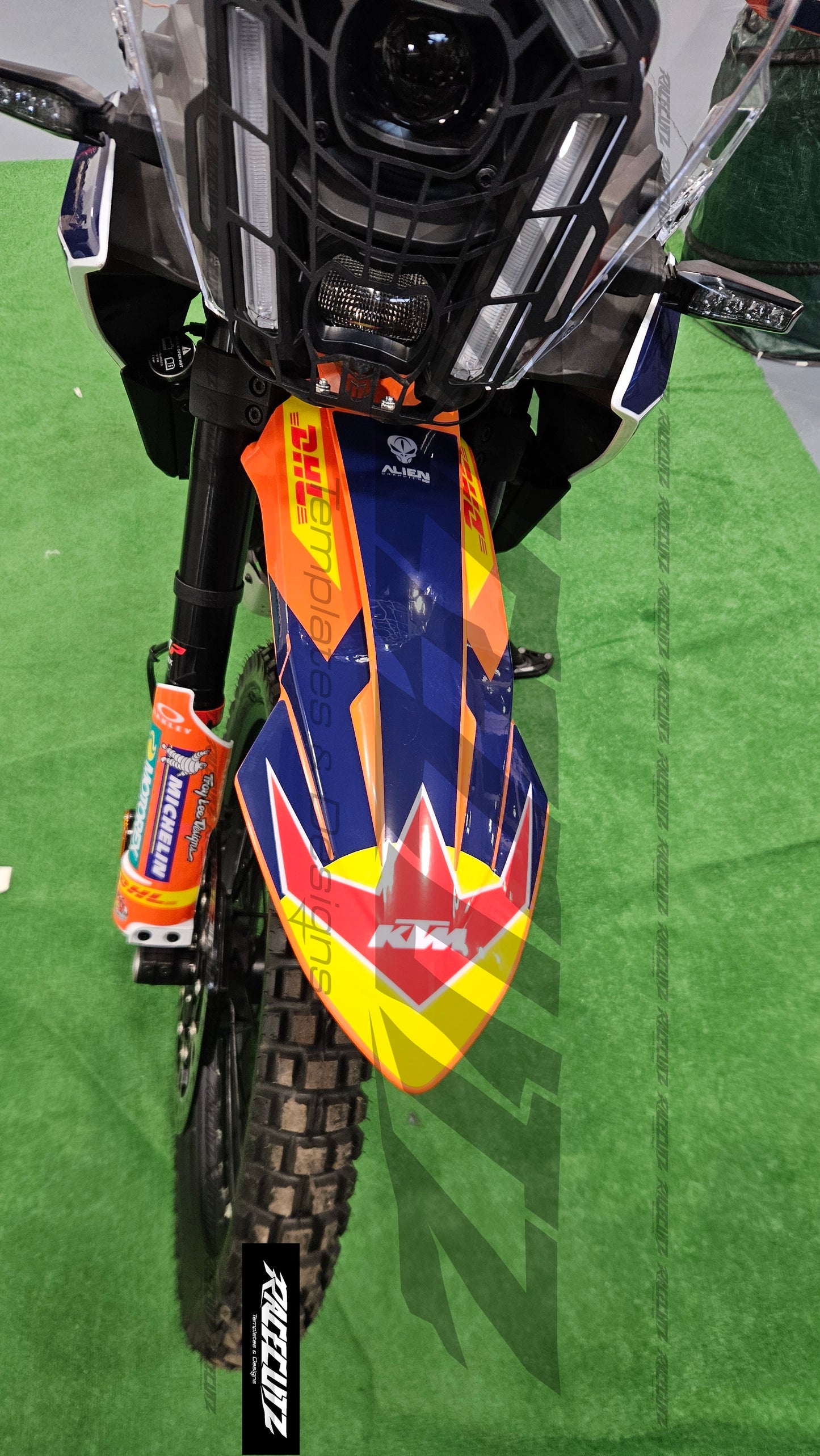 KTM 390 ADVENTURE R 2025-2026 TEMPLATE