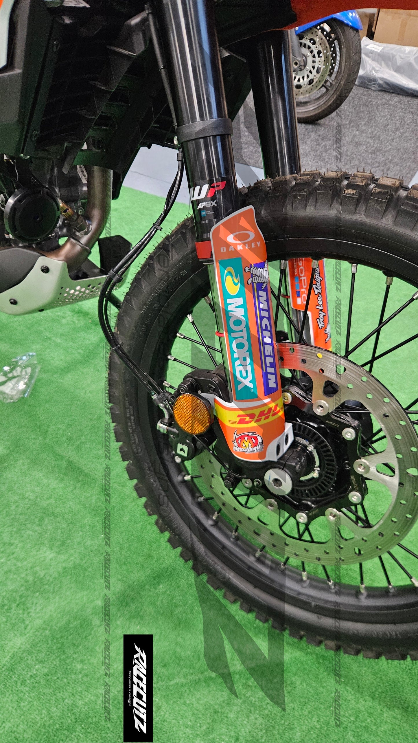 KTM 390 ADVENTURE R 2025-2026 TEMPLATE