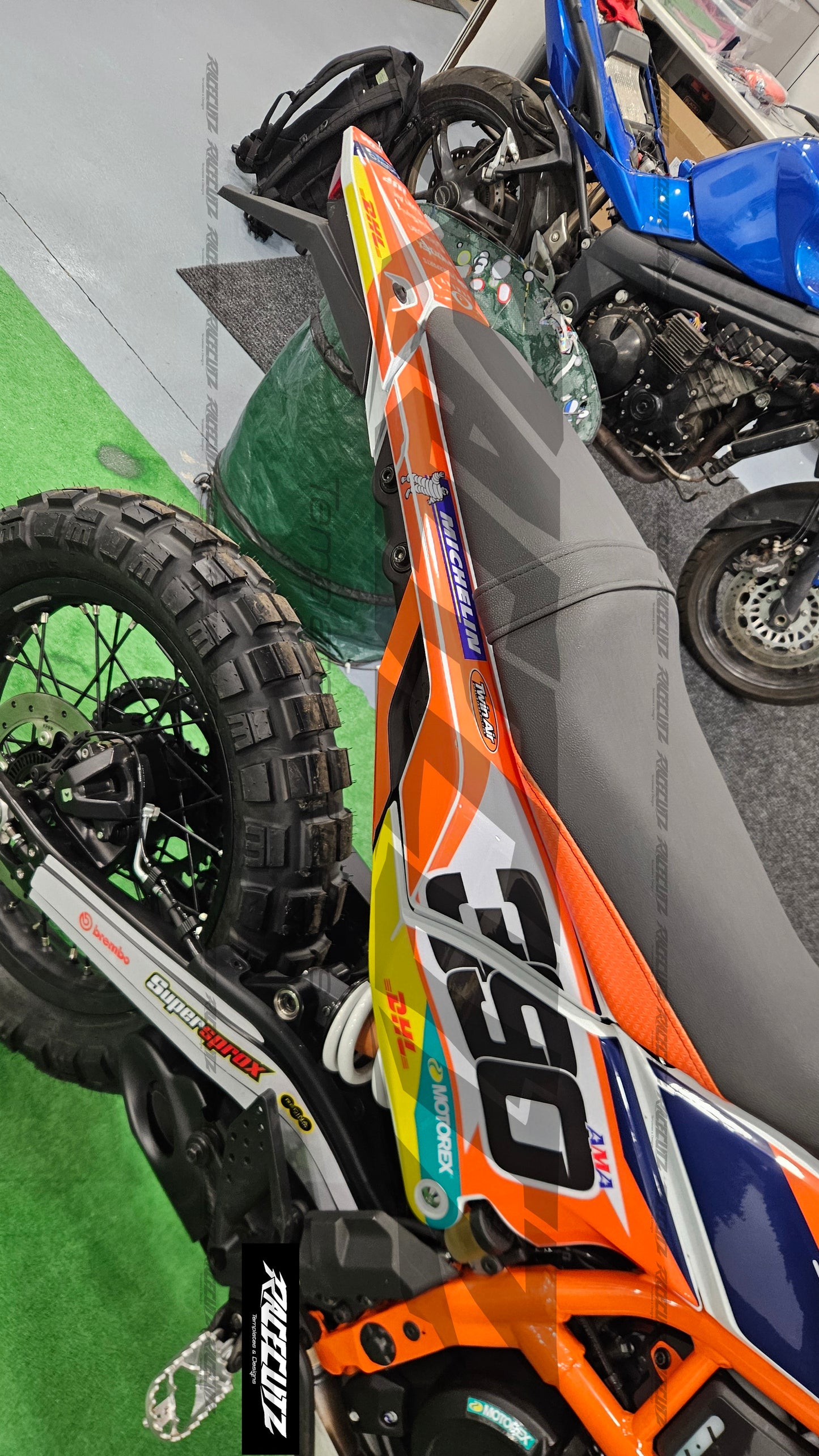 KTM 390 ADVENTURE R 2025-2026 TEMPLATE