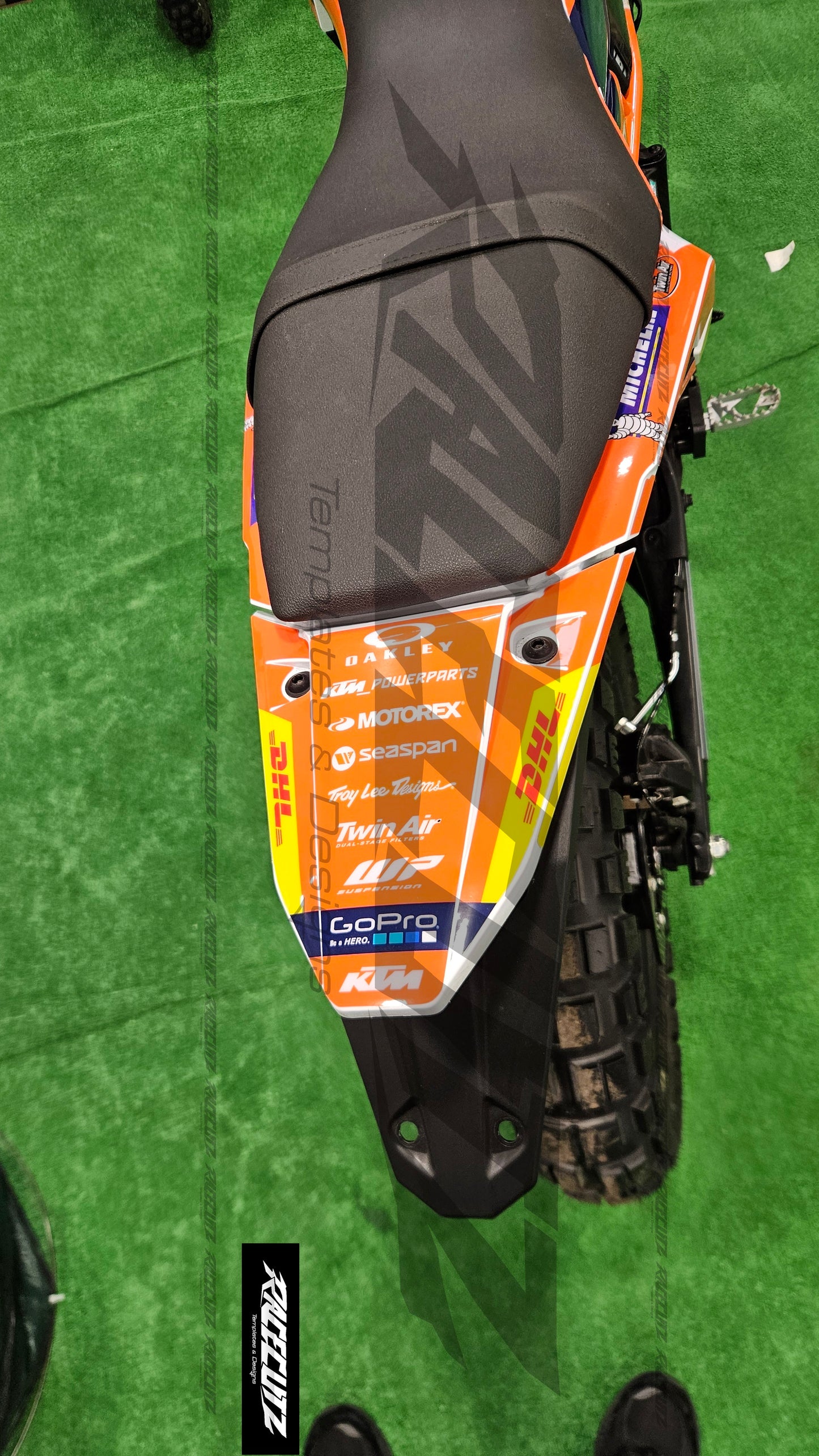 KTM 390 ADVENTURE R 2025-2026 TEMPLATE