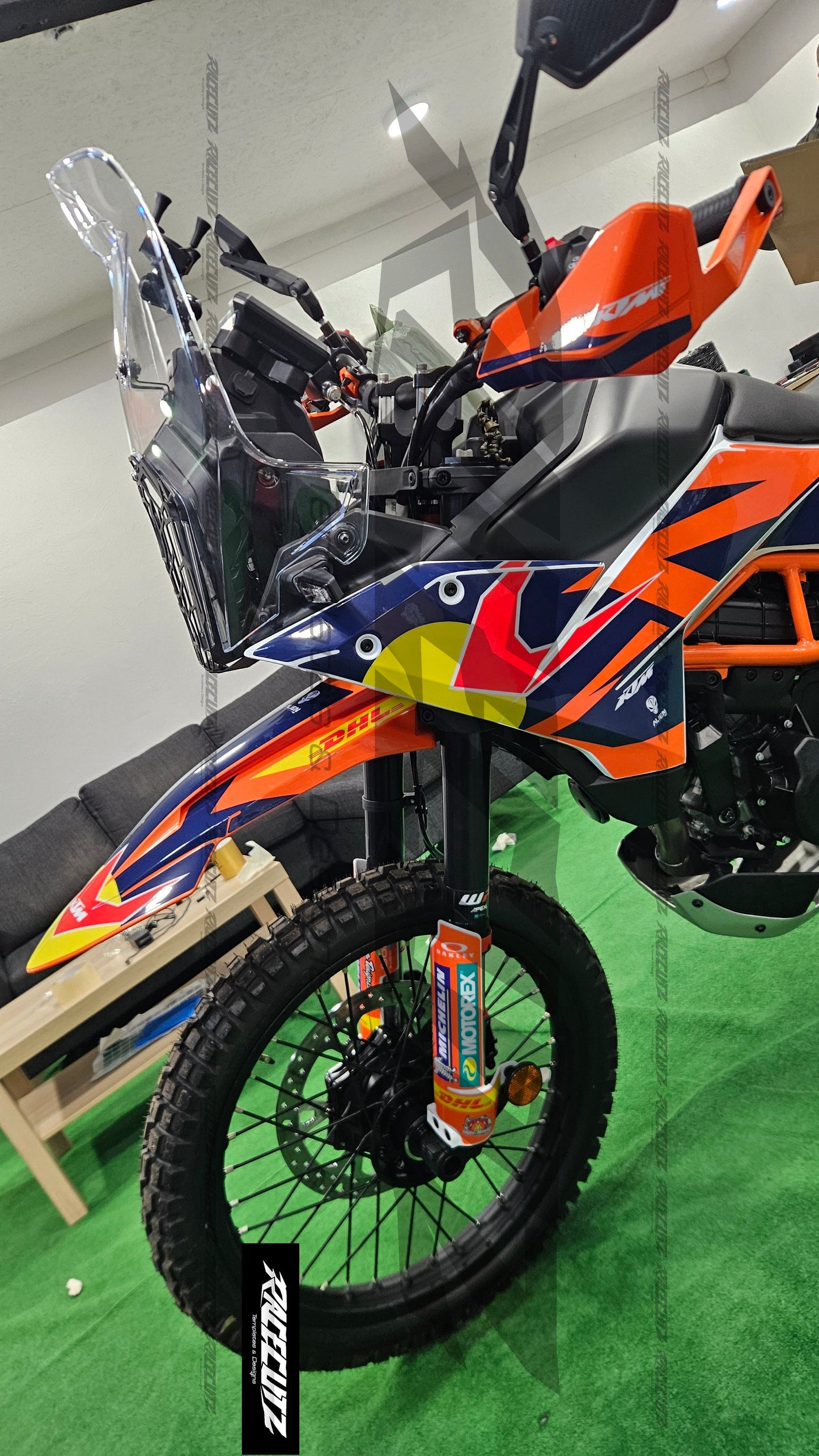 KTM 390 ADVENTURE R 2025-2026 TEMPLATE