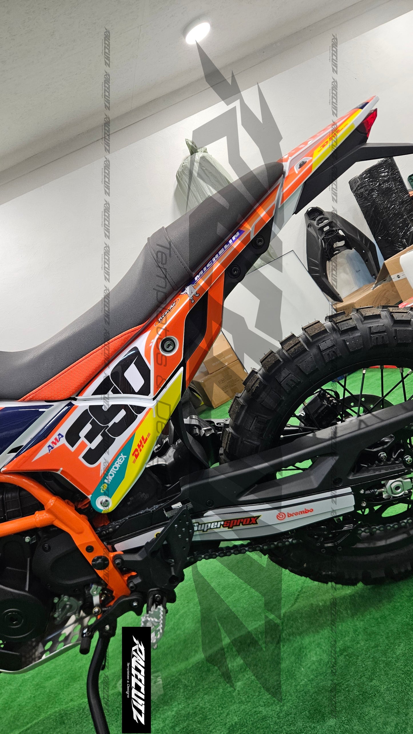 KTM 390 ADVENTURE R 2025-2026 TEMPLATE