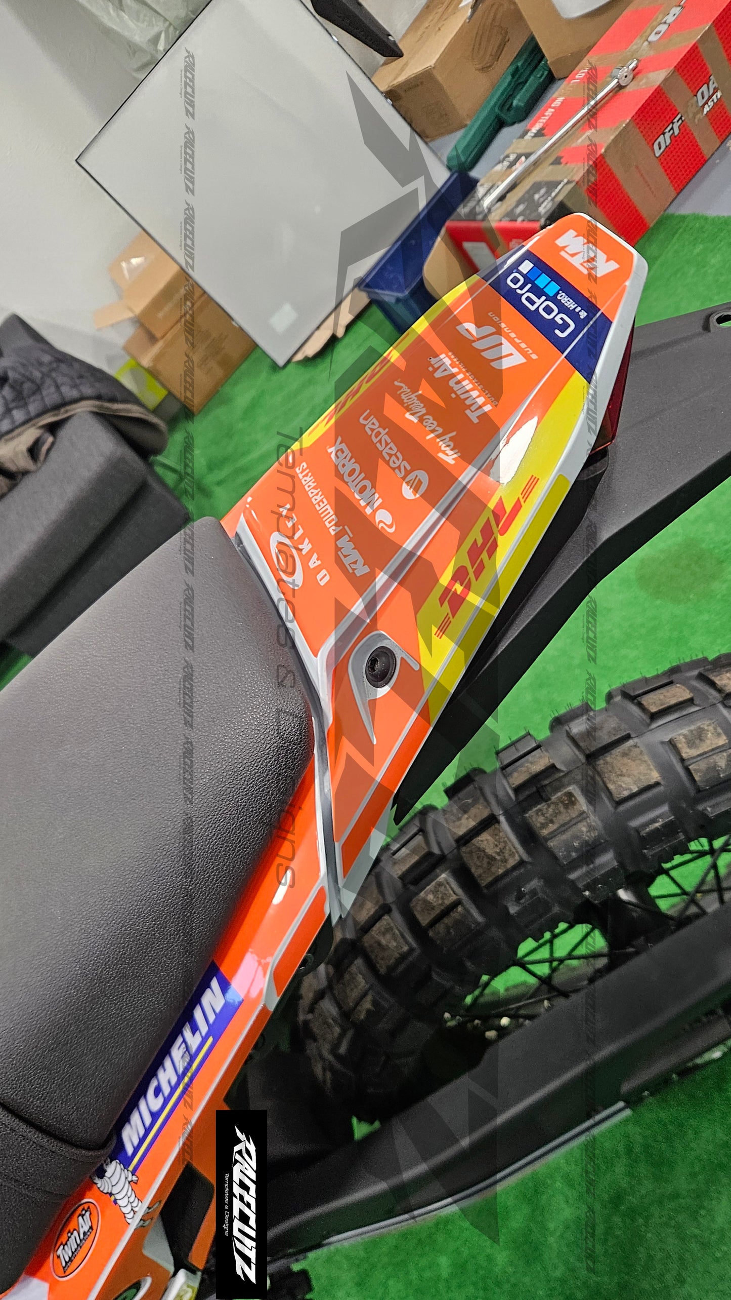 KTM 390 ADVENTURE R 2025-2026 TEMPLATE