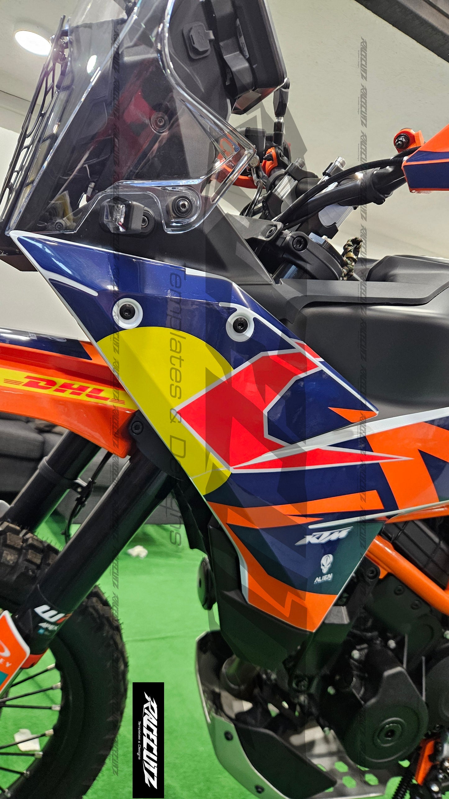 KTM 390 ADVENTURE R 2025-2026 TEMPLATE