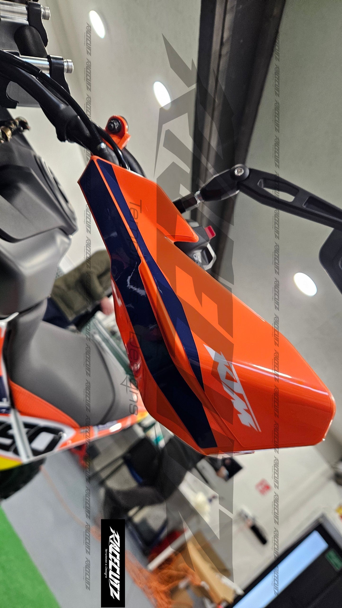 KTM 390 ADVENTURE R 2025-2026 TEMPLATE