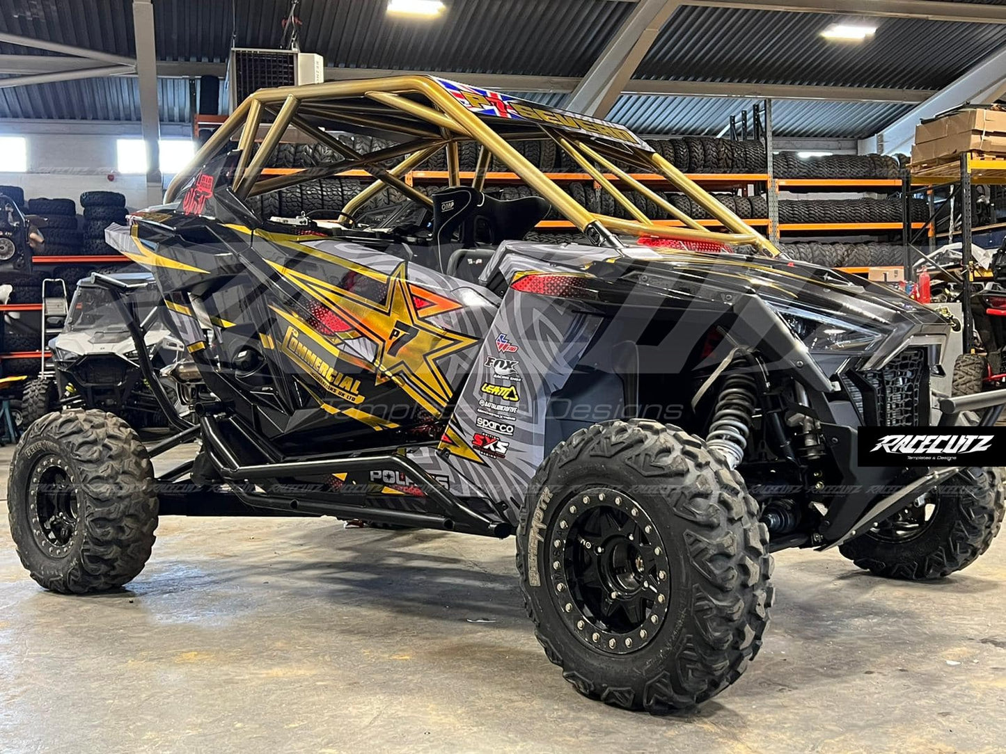 POLARIS RZR PRO XP 2020-2024 & PRO R + TURBO R 2022-2023 - 2 SEATER TEMPLATE