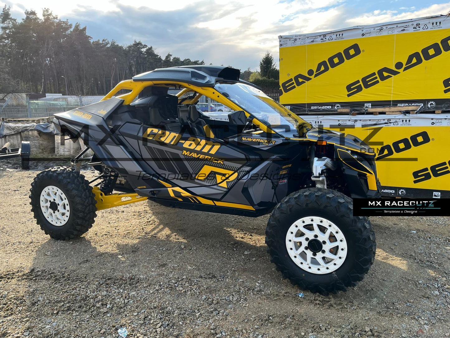 CAN-AM MAVERICK R 2024-2026 - 2 SEATER TEMPLATE