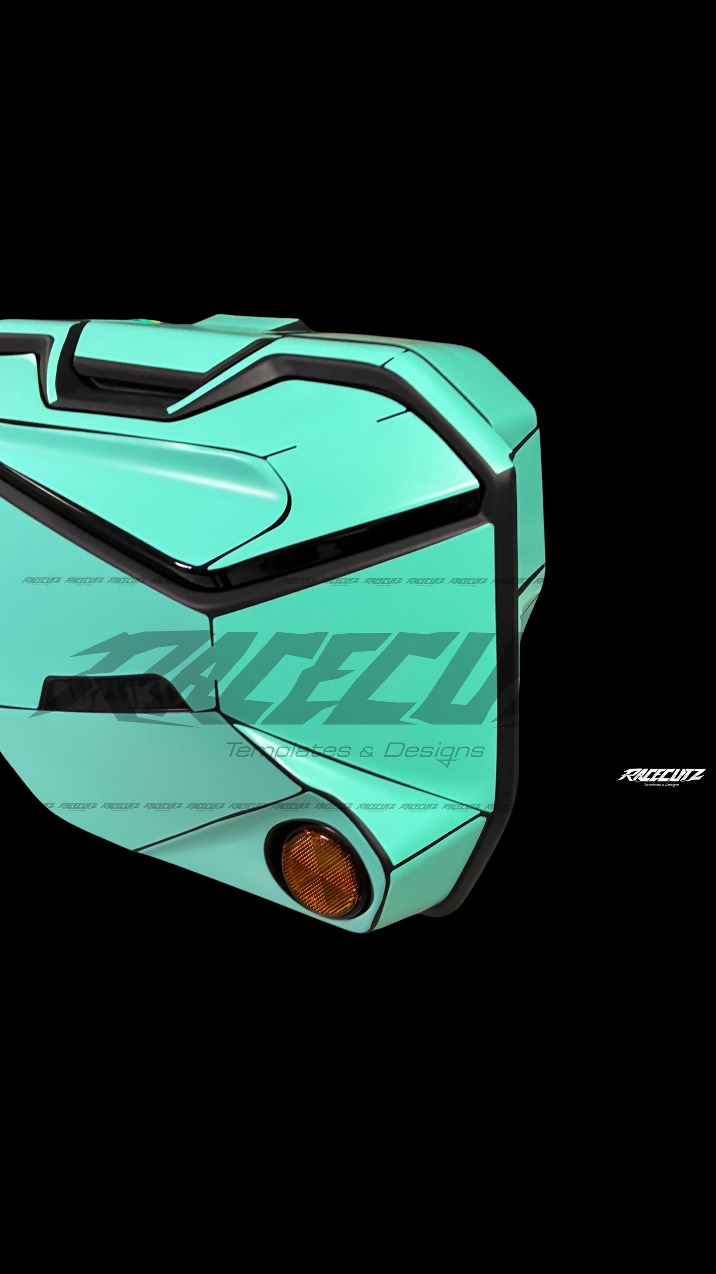 SUZUKI GSX-S 1000 GX 2024-2025 & GSX-S 1000 GT 2022-2025 PANNIERS TEMPLATE
