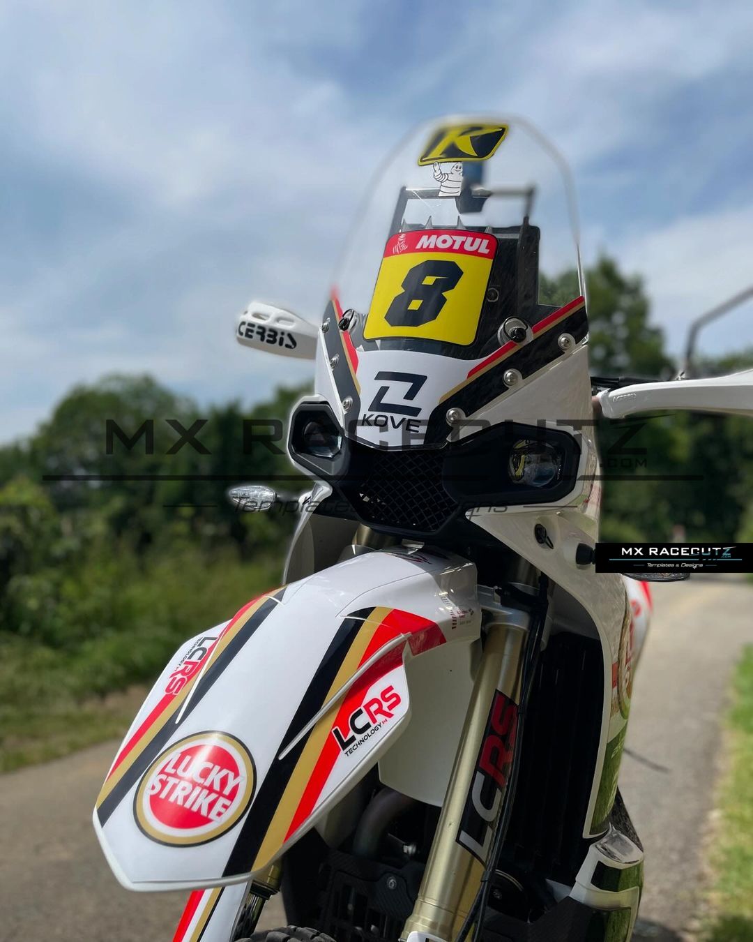 KOVE 450 RALLY 2022-2026 TEMPLATE