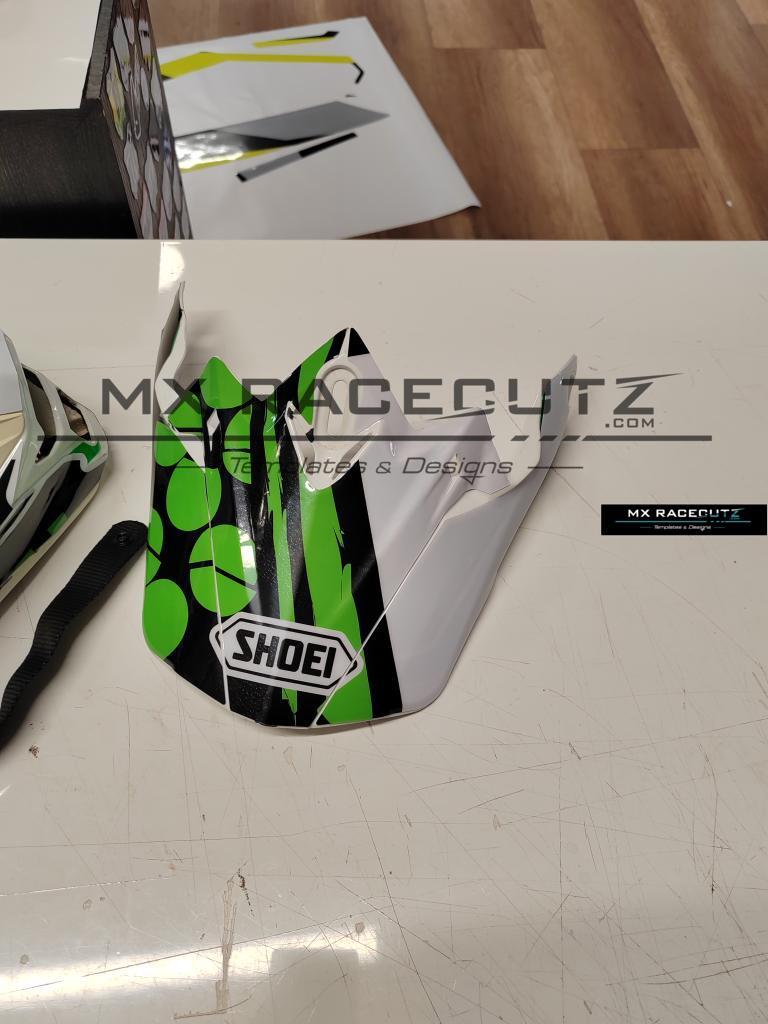 SHOEI VFX-W - SIZE SMALL & MEDIUM TEMPLATE – RaceCutz