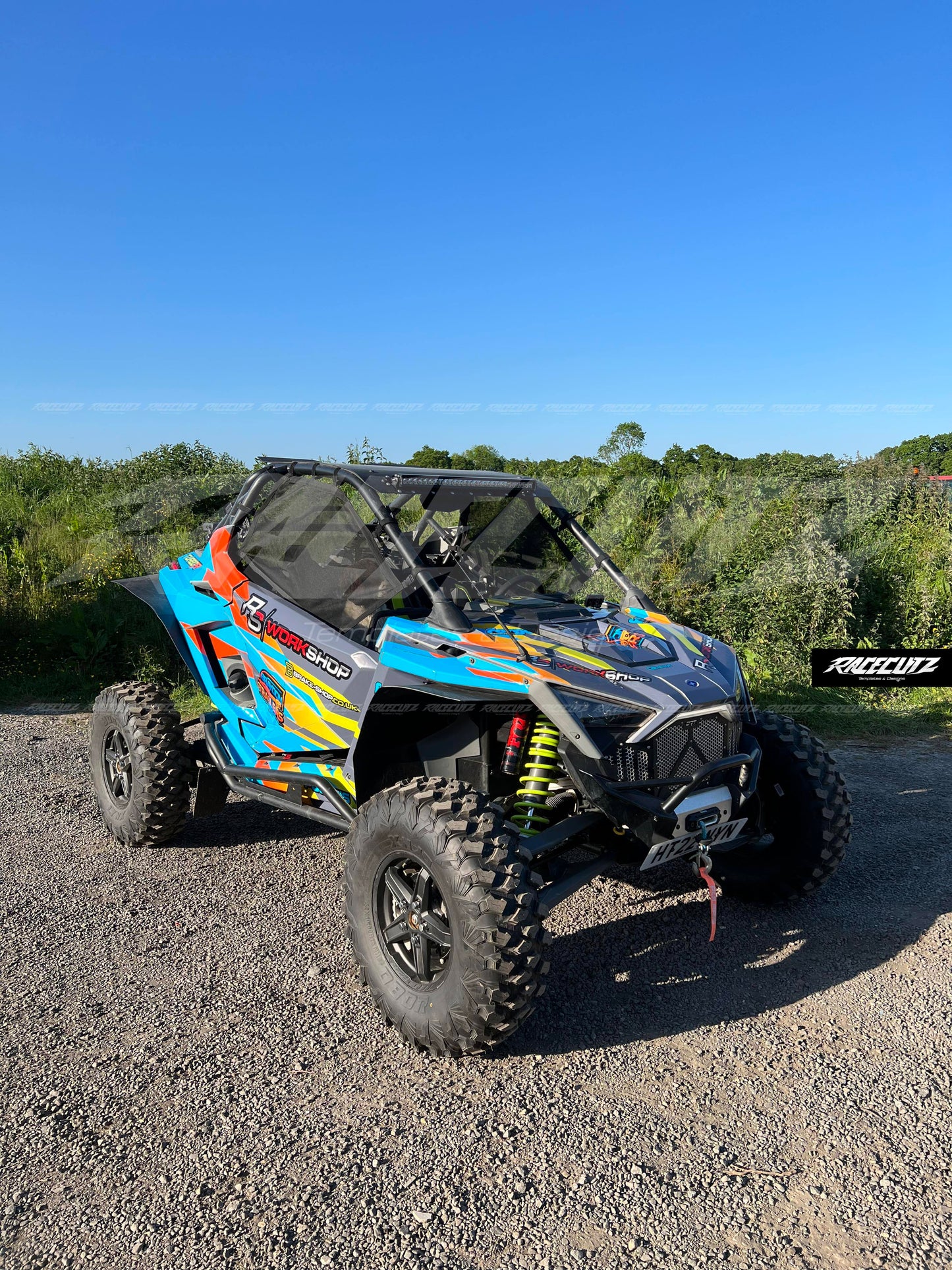POLARIS RZR PRO XP 2020-2024 & PRO R + TURBO R 2022-2023 - 2 SEATER TEMPLATE