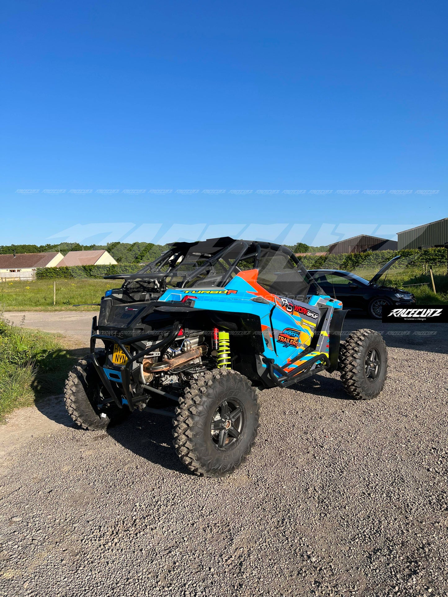 POLARIS RZR PRO XP 2020-2024 & PRO R + TURBO R 2022-2023 - 2 SEATER TEMPLATE