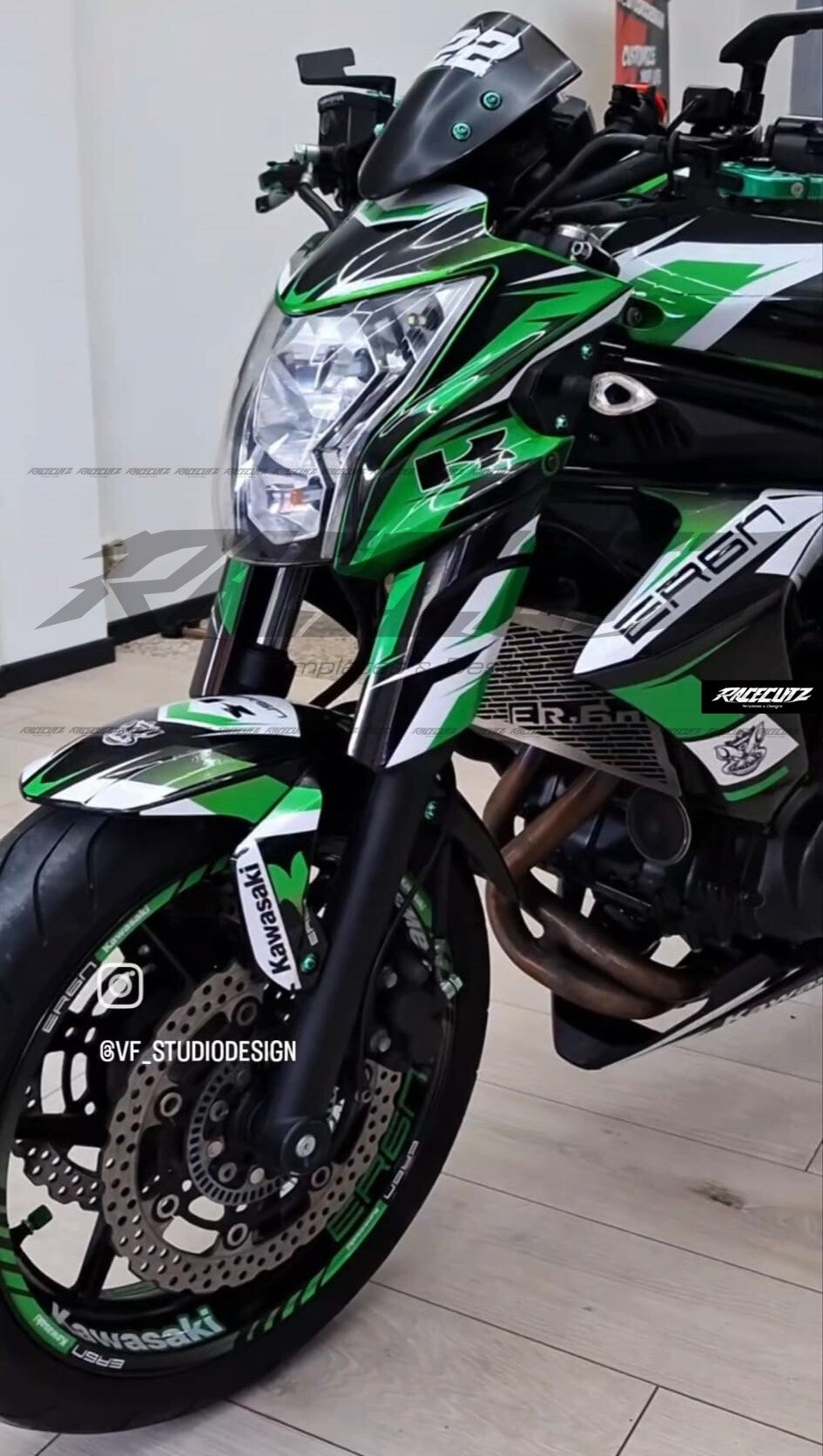 KAWASAKI ER-6N 2012-2017 TEMPLATE