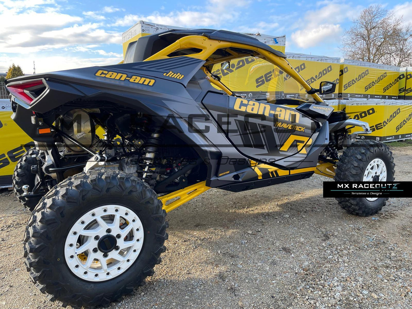 CAN-AM MAVERICK R 2024-2026 - 2 SEATER TEMPLATE