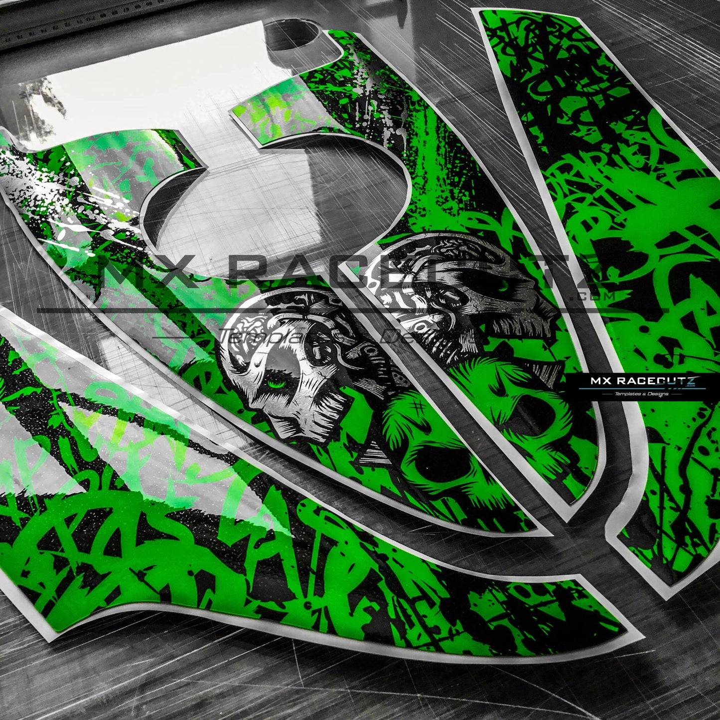 KAWASAKI SX-R 800 2003-2012 TEMPLATE