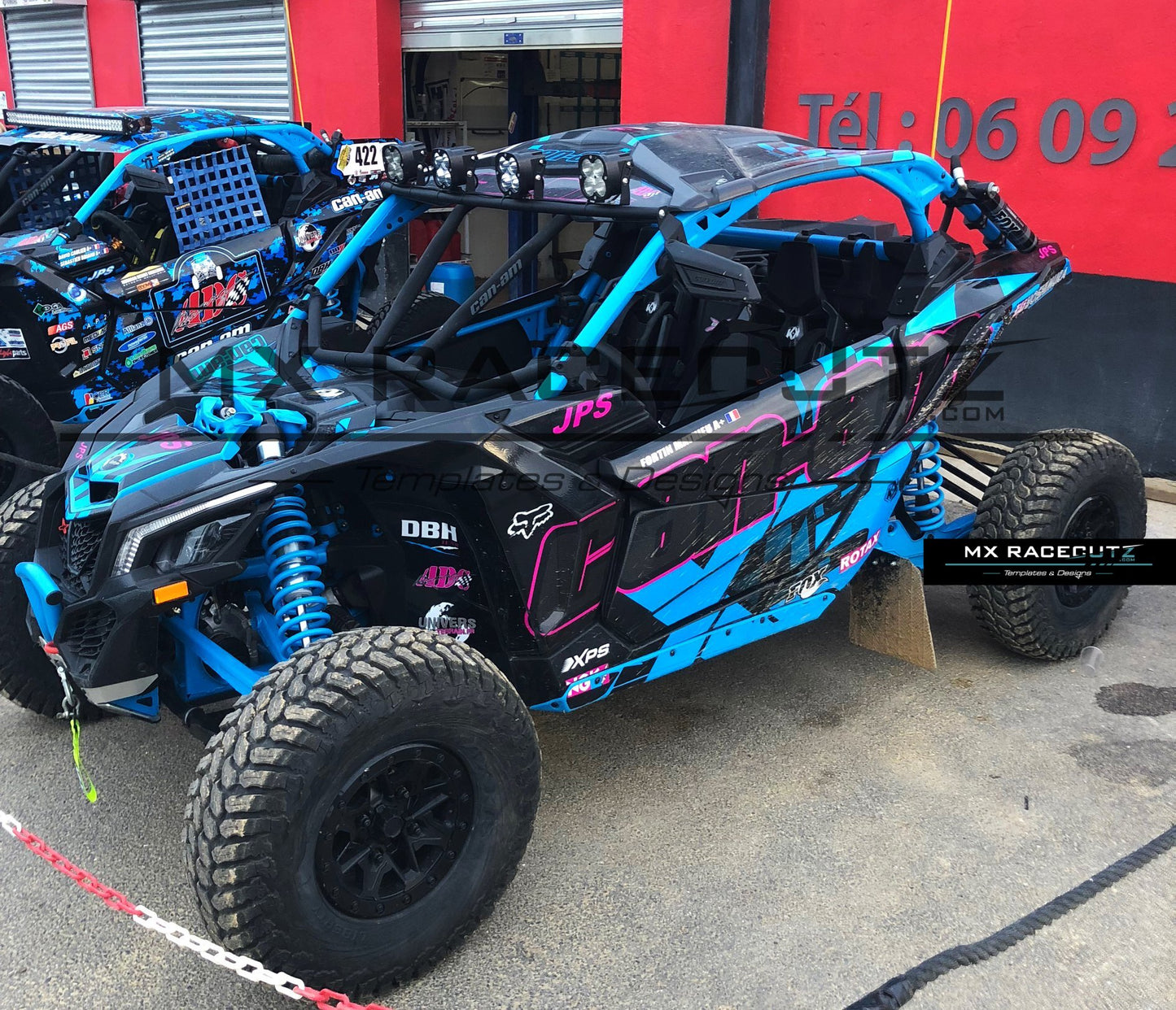 CAN-AM MAVERICK X3 2017-2024 - 2 SEATER TEMPLATE