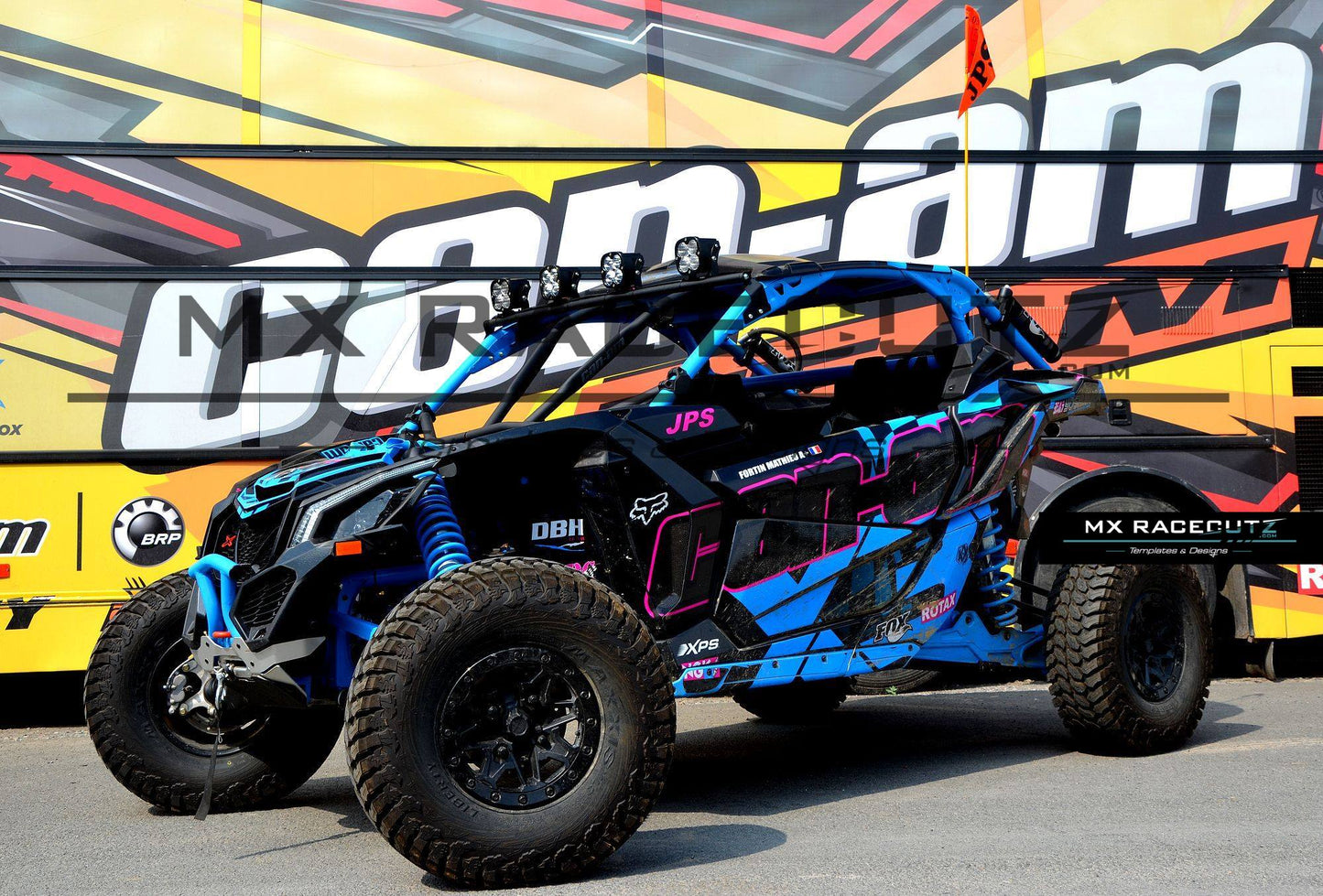 CAN-AM MAVERICK X3 2017-2024 - 2 SEATER TEMPLATE