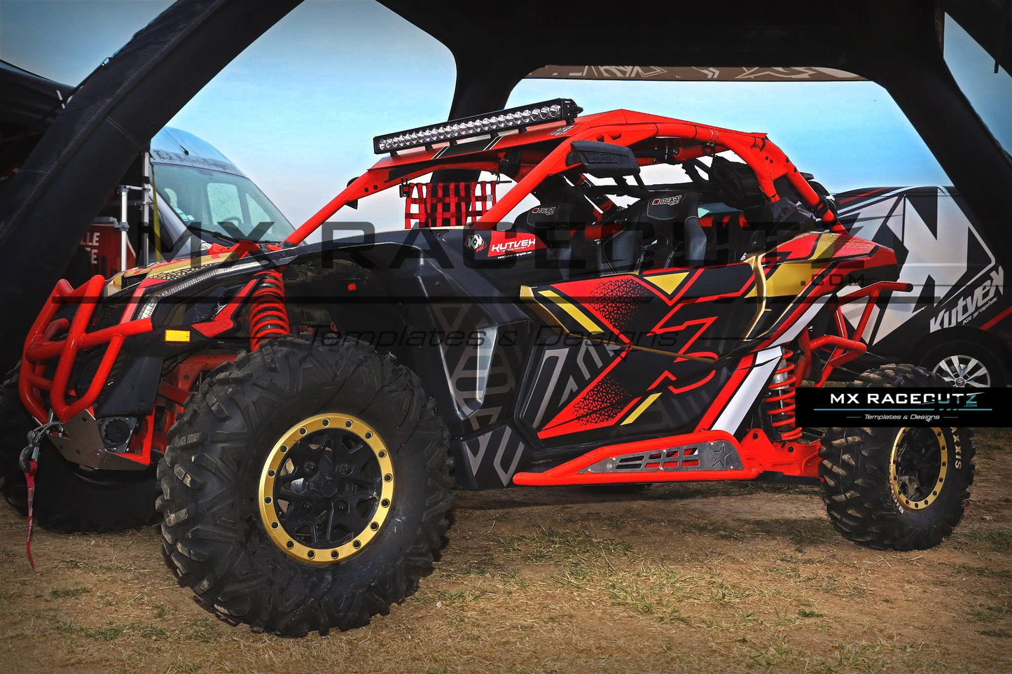 CAN-AM MAVERICK X3 2017-2024 - 2 SEATER TEMPLATE
